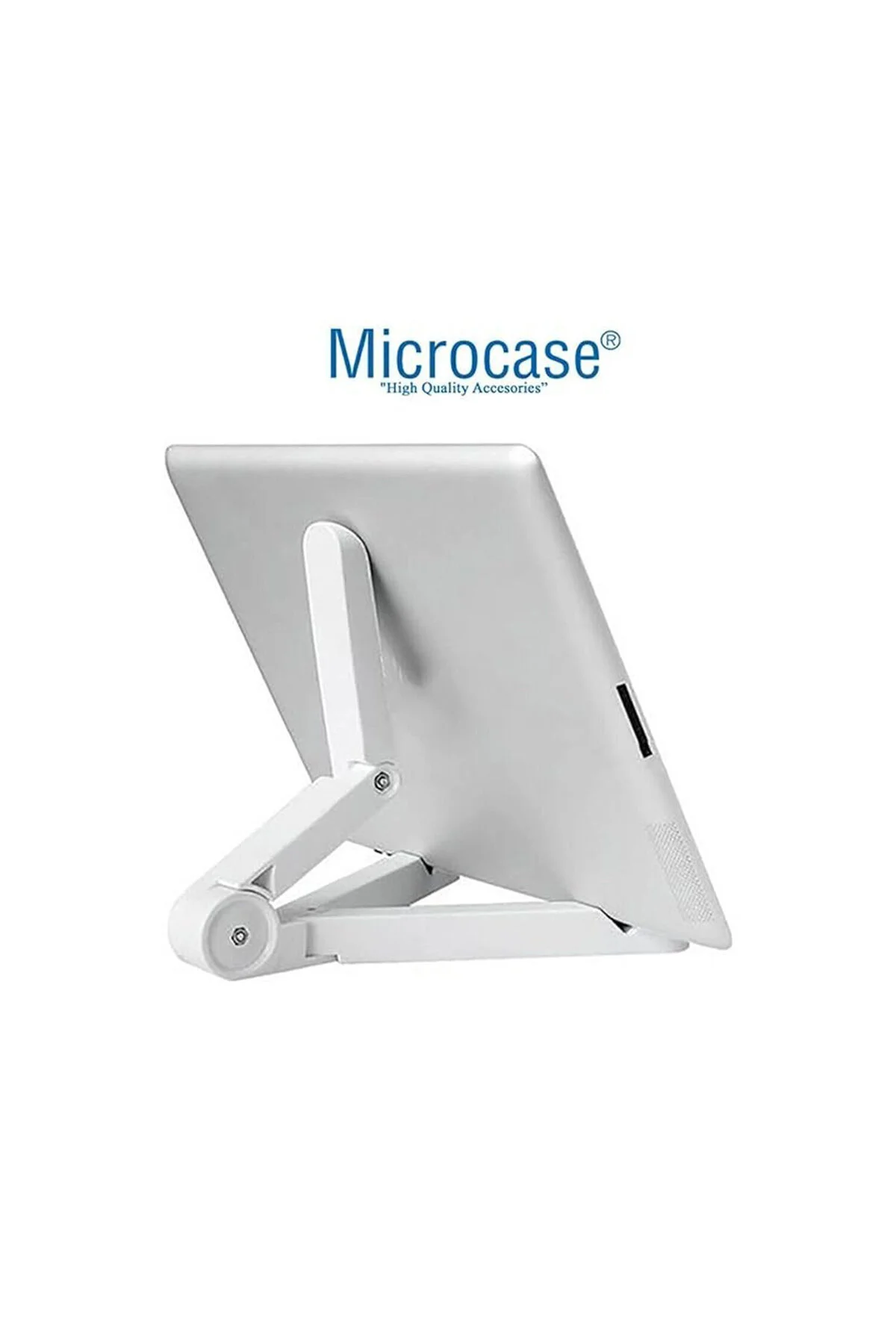 کاور تبلت کیف خاکستری سازگار با سامسونگ TAB S11 11 اینچی + صفحه کلید BT ترکی ماوس پایه سفید Microcase