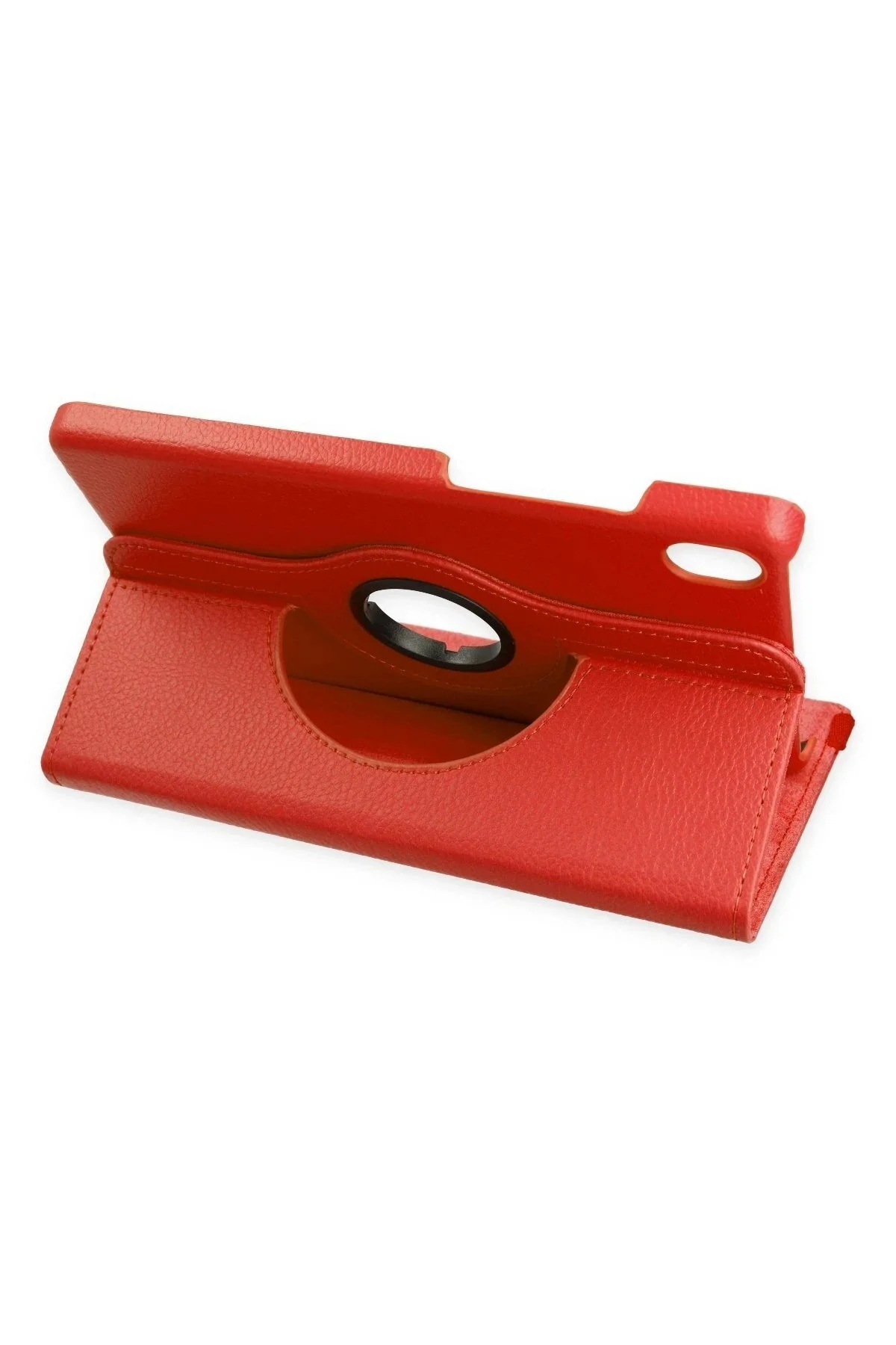 کاور تبلت قاب چرمی SAMSUNG GALAXY TAB S9 FE 11 CASE 360 ​​ RED Marsilyan