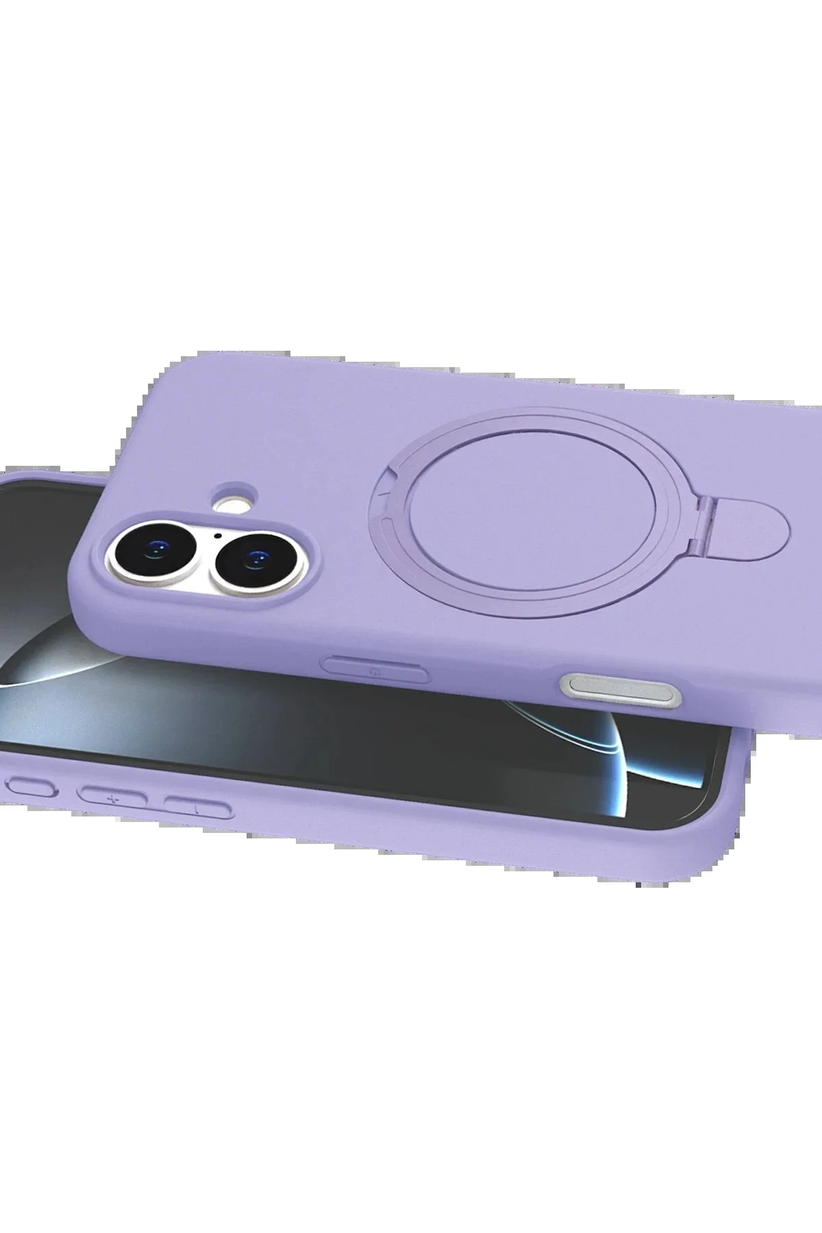 کاور و قاب روکش پایه اپل IPHONE 17 REGAL MAGSAFE LILAC feifei