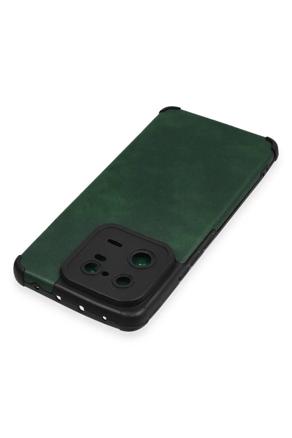 کاور و قاب MI 13 PRO COMPATIBLE CASE LOOP چرمی SILICONE GREEN LİWORA