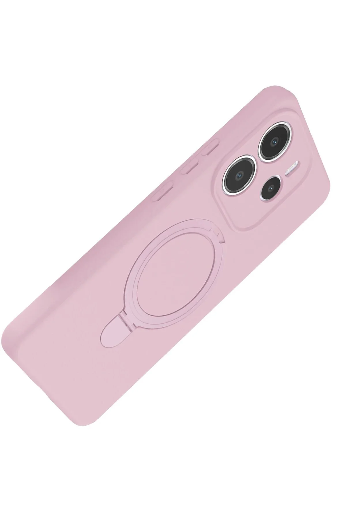 کاور و قاب روکش پایه XIAOMI REDMI NOTE 14 4G REGAL MAGSAFE صورتی روشن TYGO5851 toyigoo