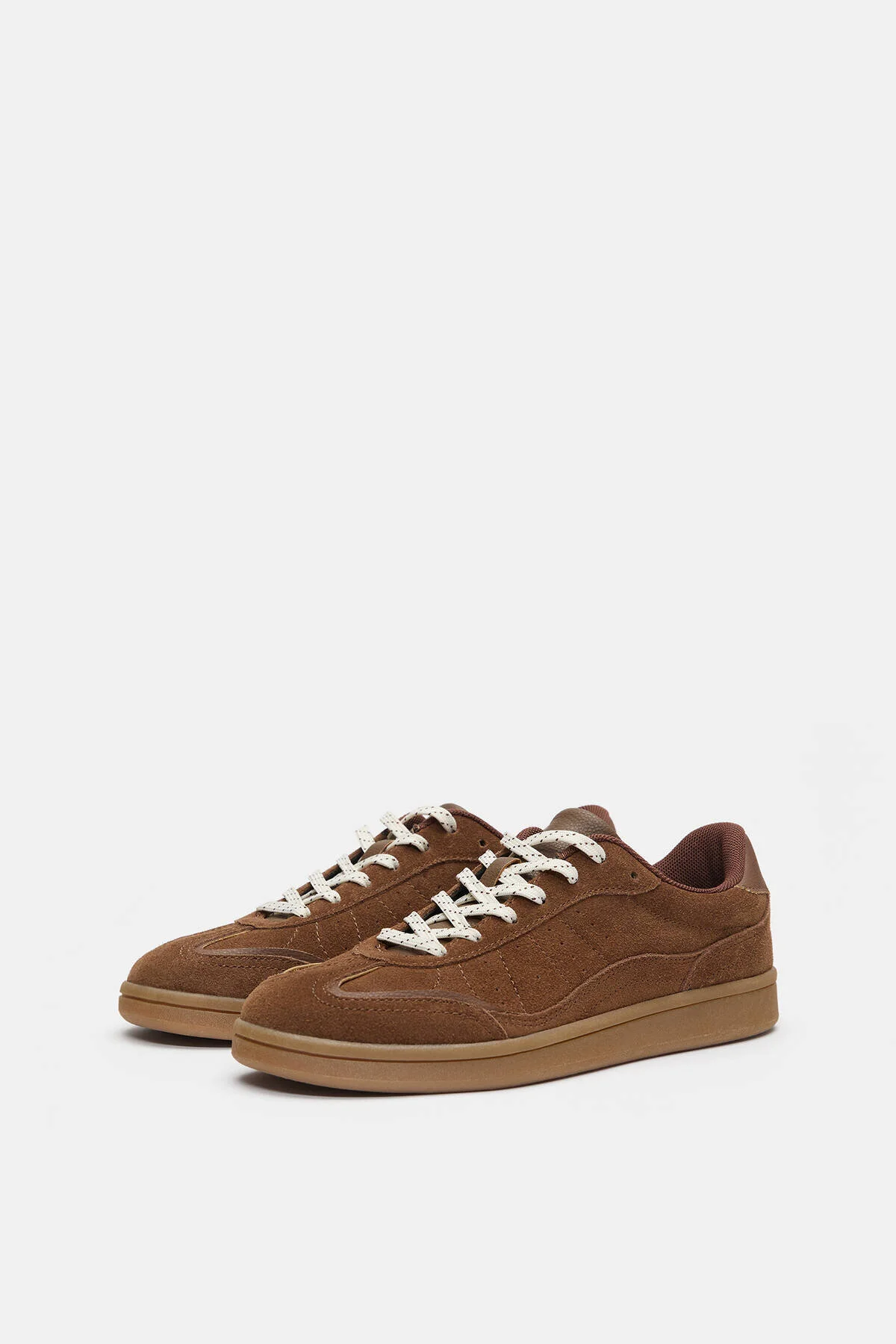 اسنیکر زنانه کفش های اسپرت چرمی پول اند بیر Pull & Bear
