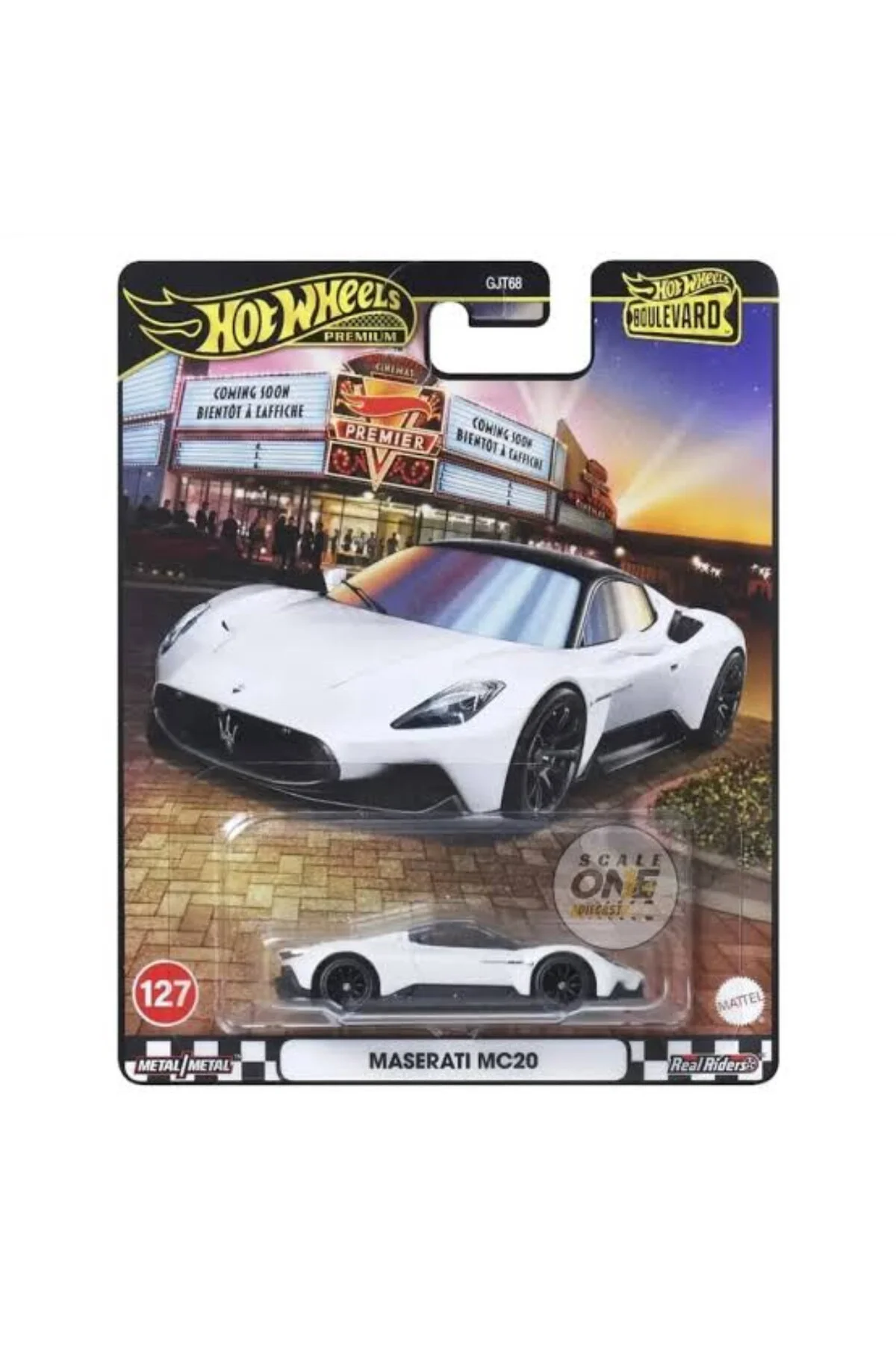 ماشین اسباب بازی بلوار پریمیوم مازراتی MC20 از ترکیه HOT WHEELS