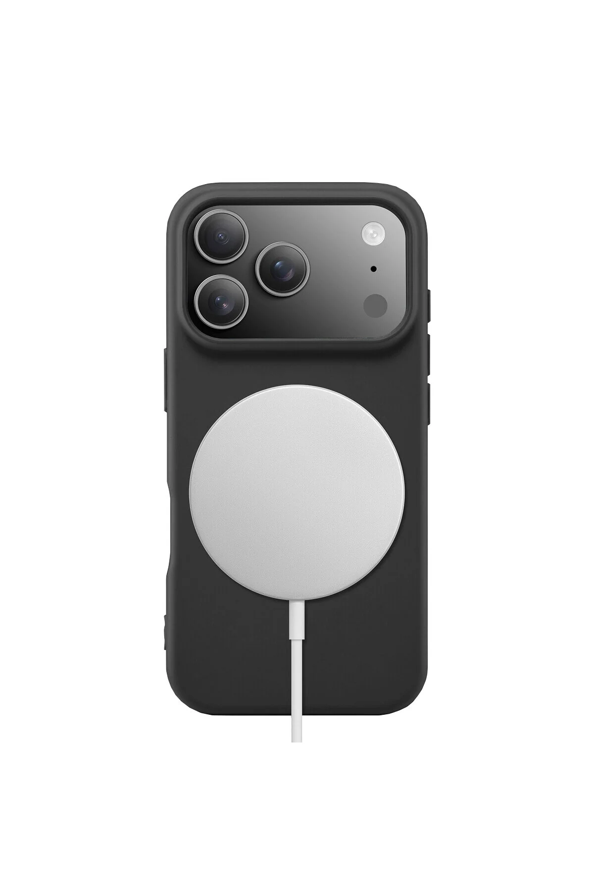 کاور و قاب سیلیکونی BUFF IPHONE 17 PRO MAX MAGSAFE RUBBER FIT مشکی Buff Labs