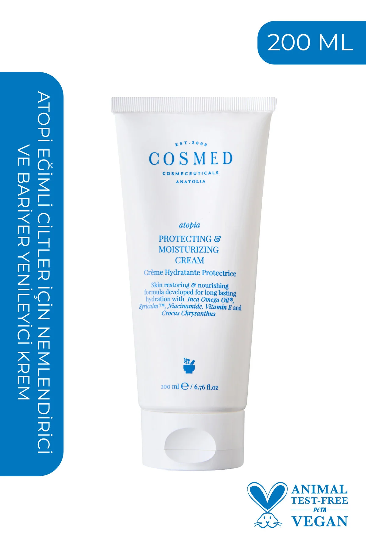 کرم صورت محافظت و مرطوب کننده ATOPIA COSMED