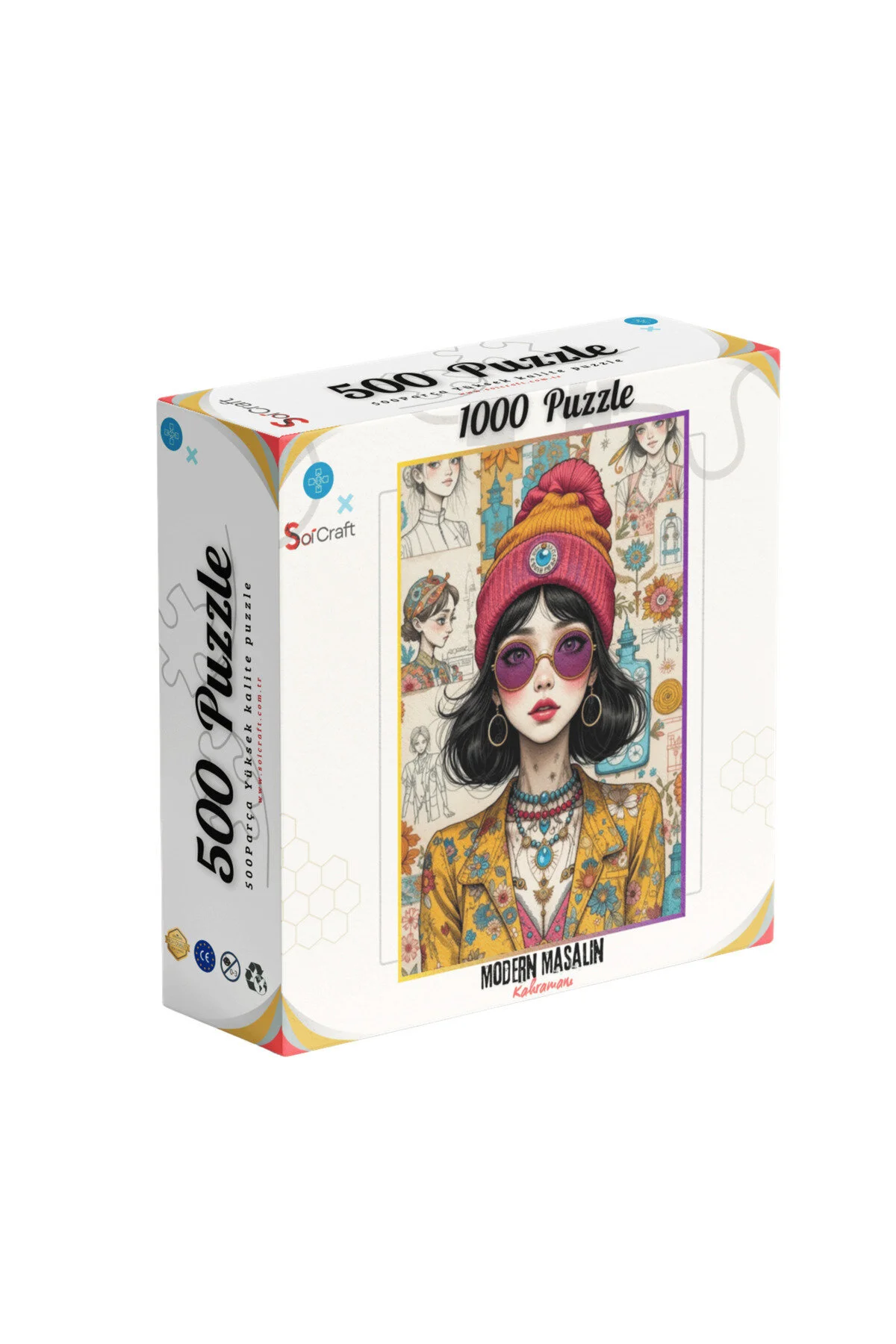 پازل قهرمان 1000 تکه یک افسانه مدرن Soi Craft