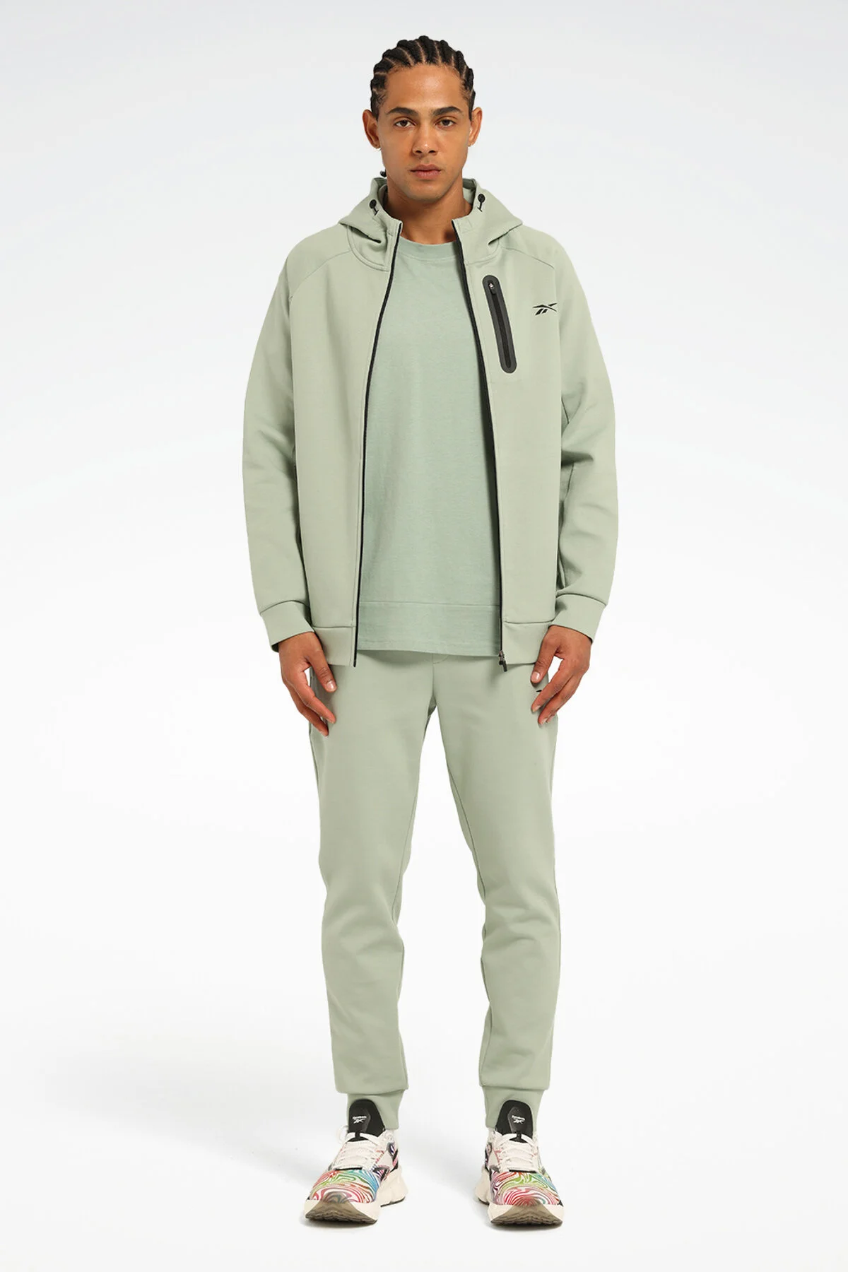 مردانه DESCE FZ GREEN TRACKSITSUIT اورجینال Reebok