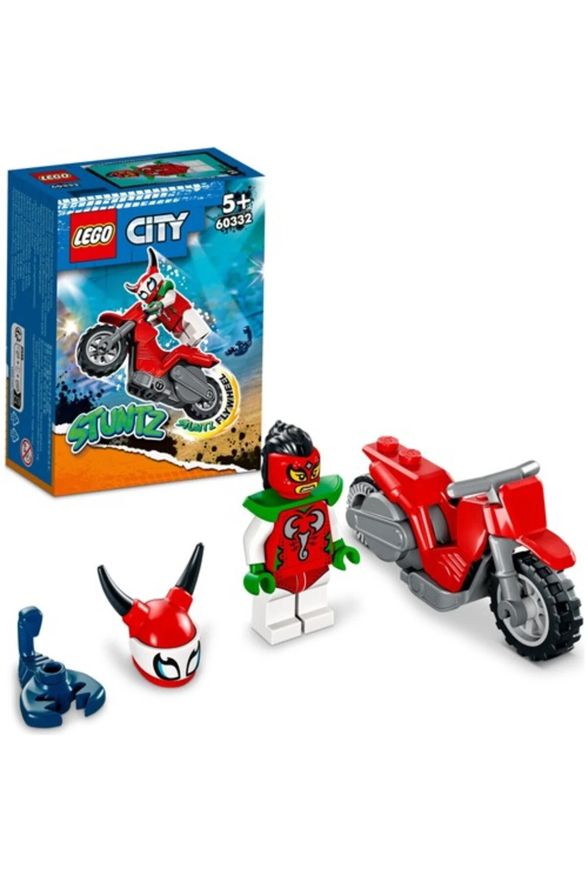 لگو و اسباب بازی های ساخت محور دوچرخه شیرین کاری عقرب بی پروا سیتی 60332 از ترکیه LEGO