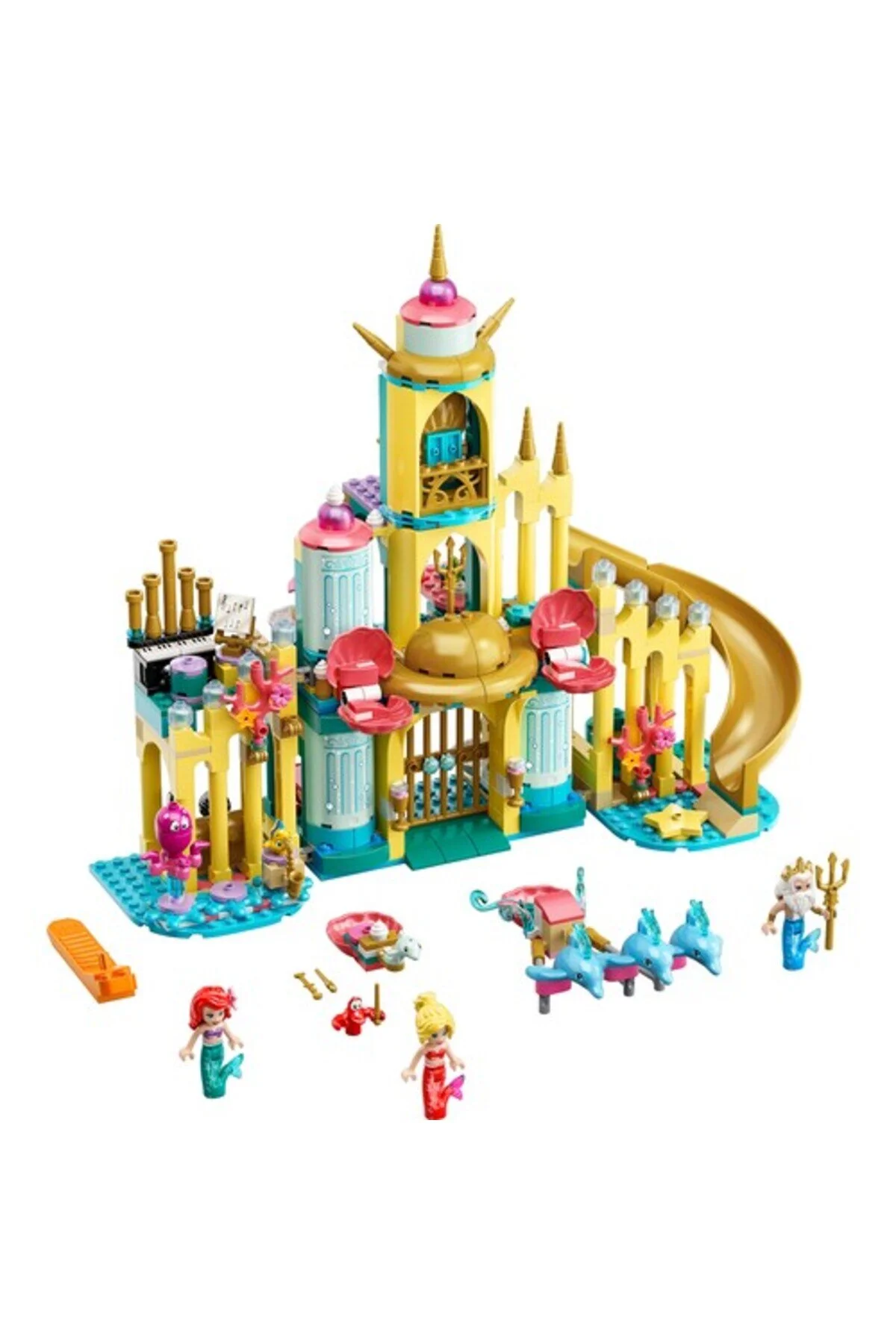 لگو و اسباب بازی های ساخت محور ® | DISNEY PRINCESS™ ARIEL'S UNDERWATER PALACE 43207 مجموعه ساختمانی خلاقانه 498 قطعه از ترکیه LEGO