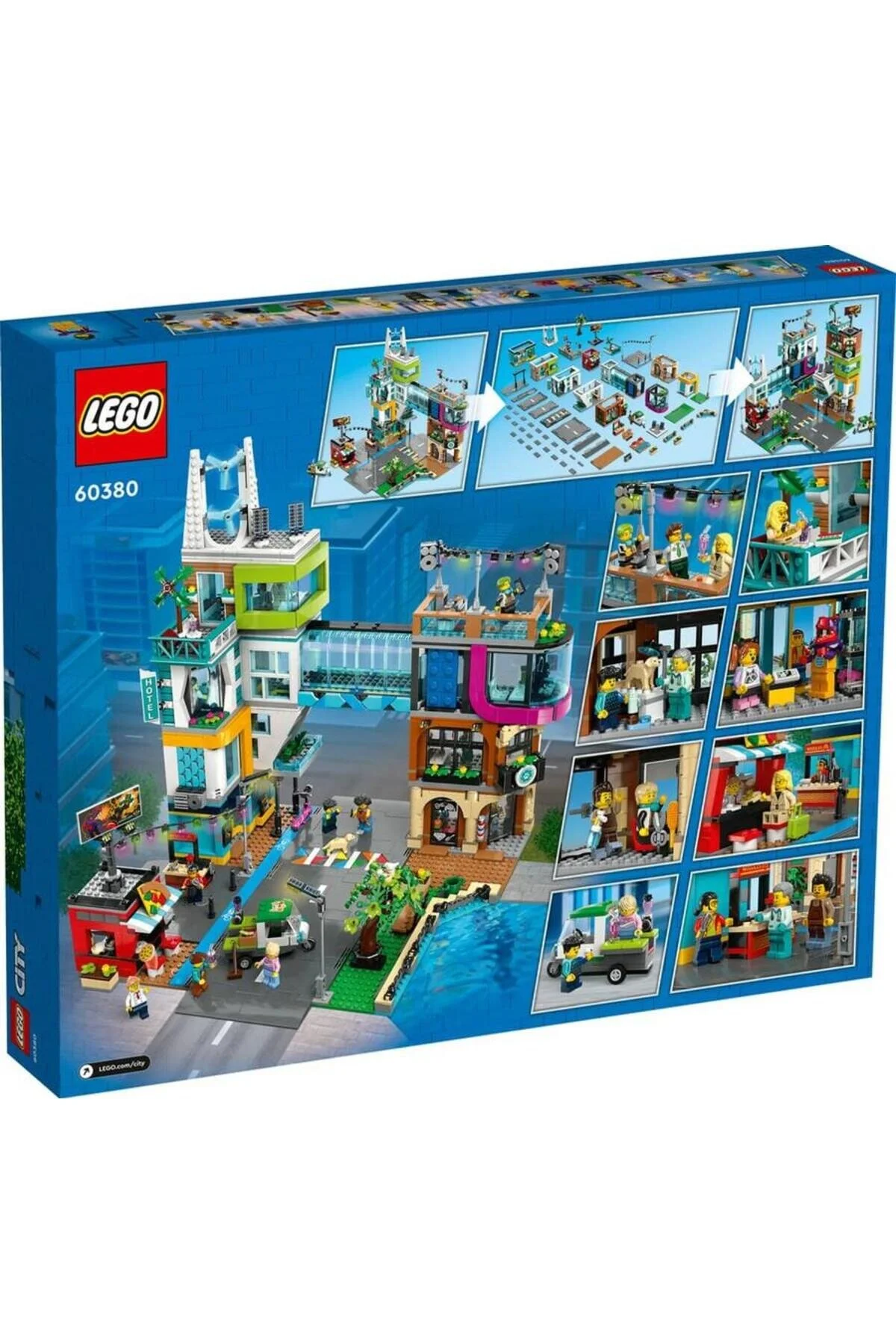 لگو و اسباب بازی های ساخت محور شهر 60380 مرکز اورجینال LEGO