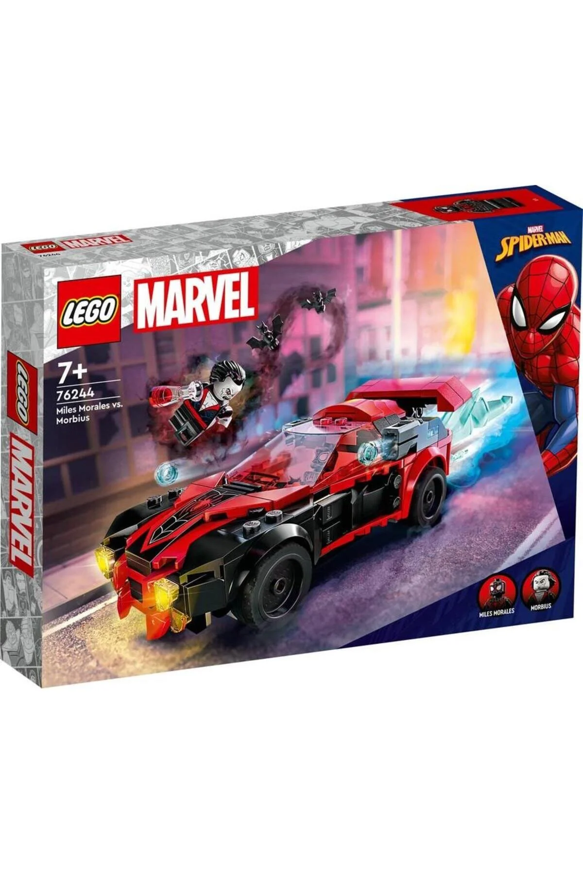 لگو و اسباب بازی های ساخت محور قهرمانان فوق العاده 76244 مایل مورالس غیره MORBIUS LEGO