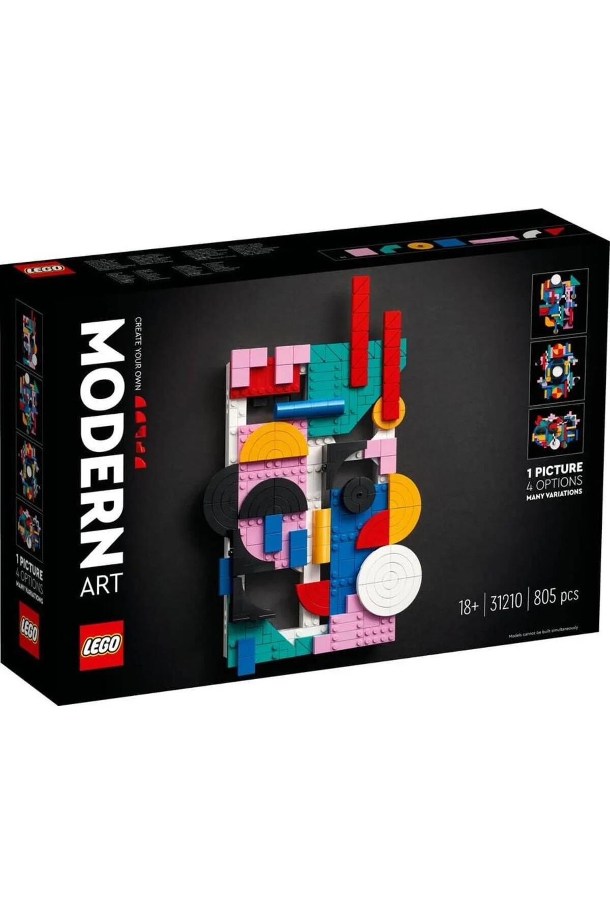 لگو ® هنر مدرن 31210 مجموعه مدل برای بزرگسالان 805 قطعه اورجینال LEGO