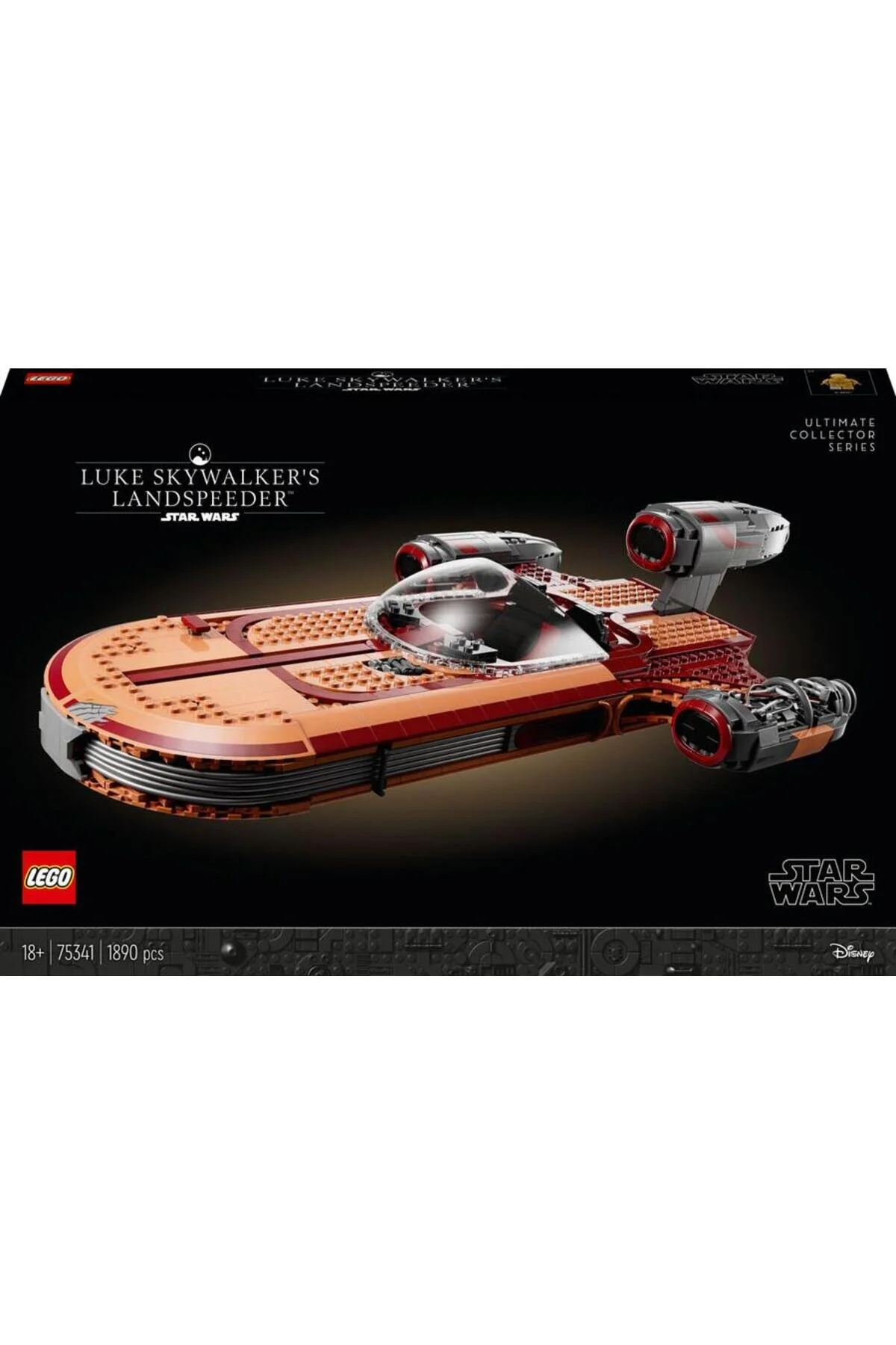 لگو و اسباب بازی های ساخت محور STAR WARS 75341 LANDSPEEDER لوک اسکای واکر از ترکیه LEGO