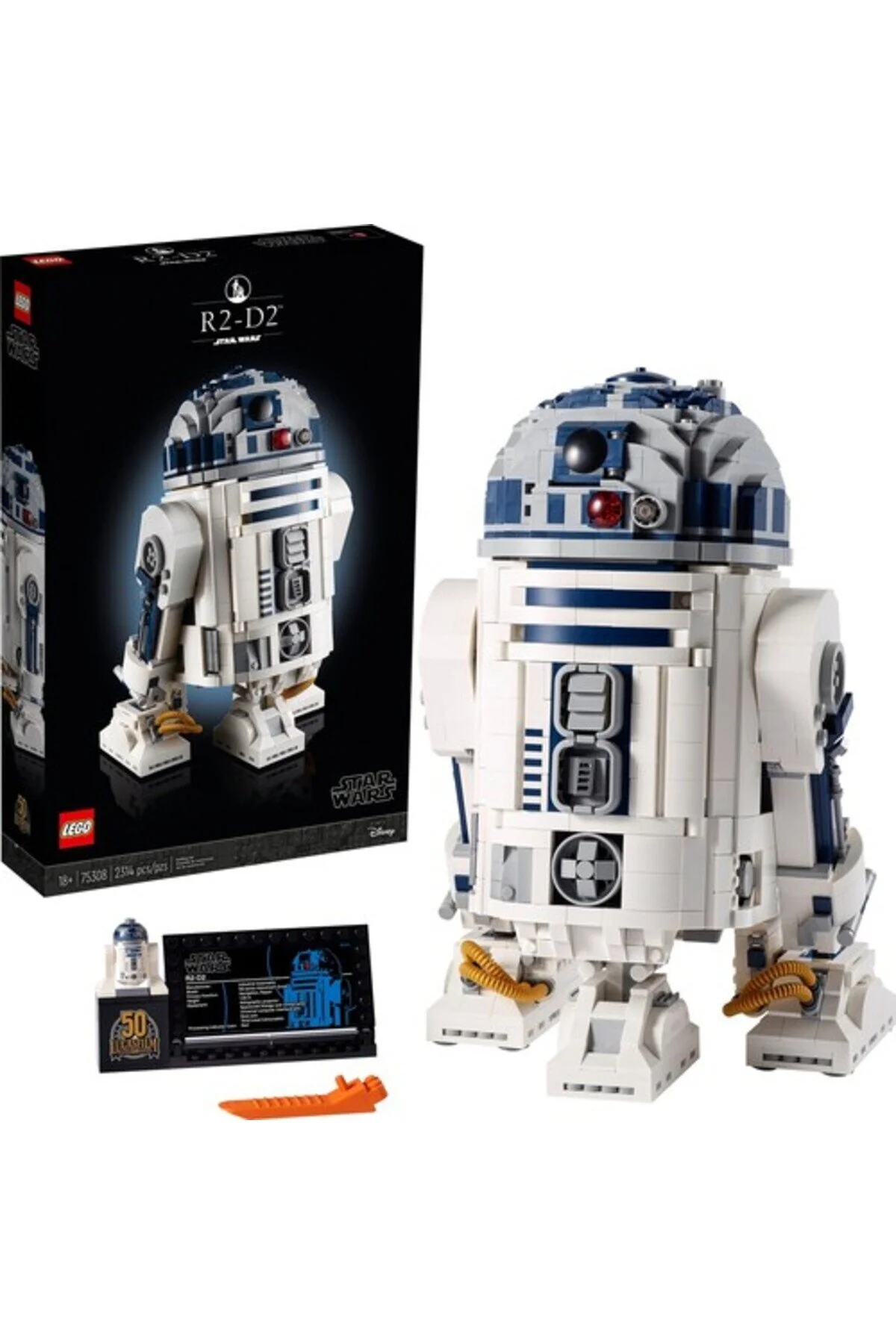 لگو ® STAR WARS ™ R2 D2 75308 مجموعه نمایشی خلاق سرگرم کننده تولید جنگ ستارگان اورجینال LEGO