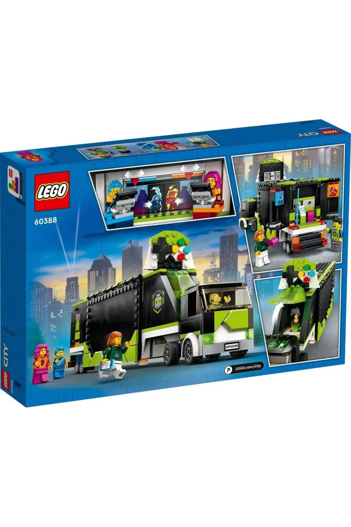 لگو و اسباب بازی های ساخت محور ® CITY PLAY TOURNAMENT TRUCK 60388 مجموعه برای کودکان 7 سال به بالا 344 قطعه از ترکیه LEGO