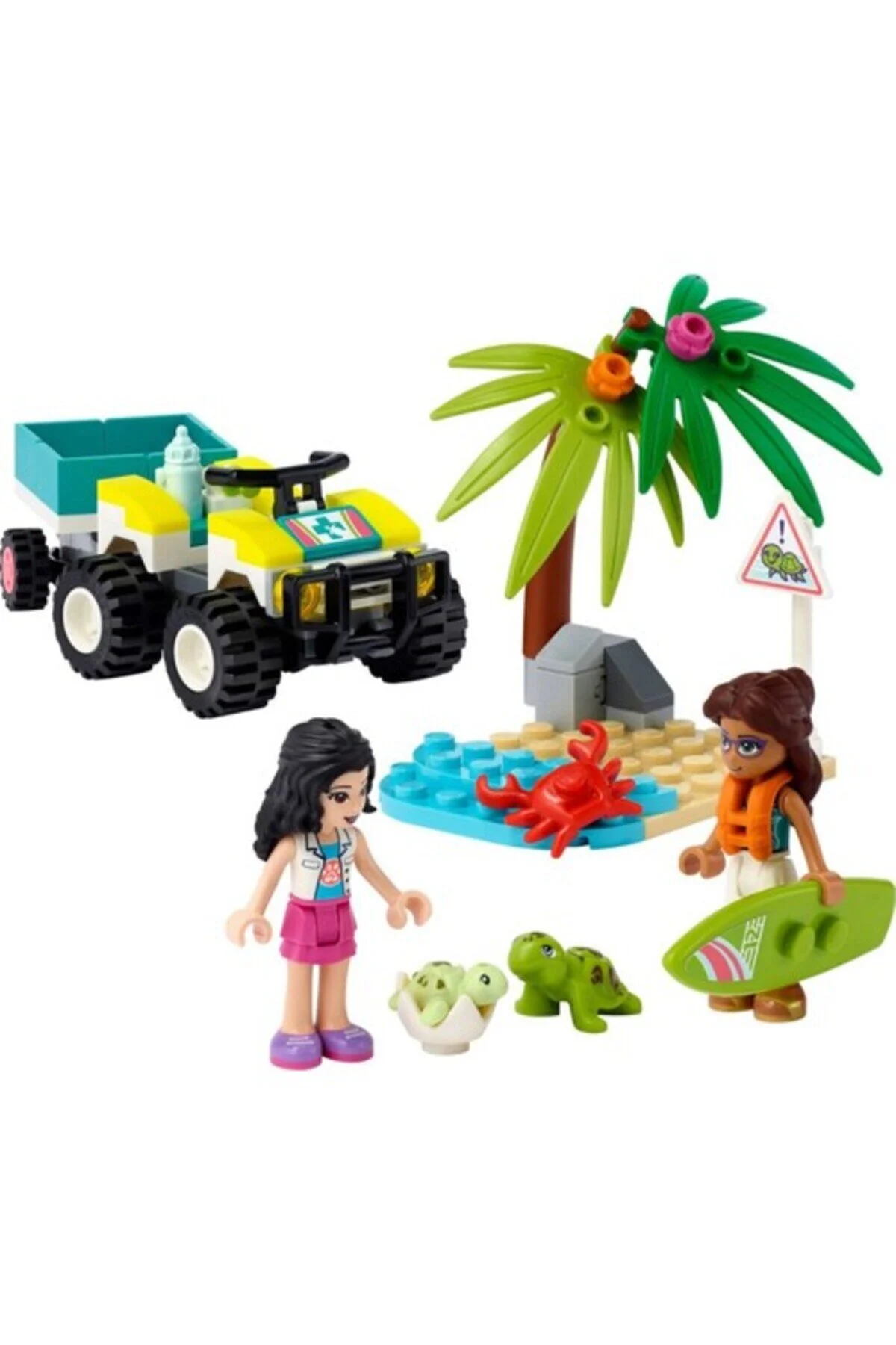 لگو و اسباب بازی های ساخت محور دوستان 41697 لاک پشت محافظ خودرو از ترکیه LEGO