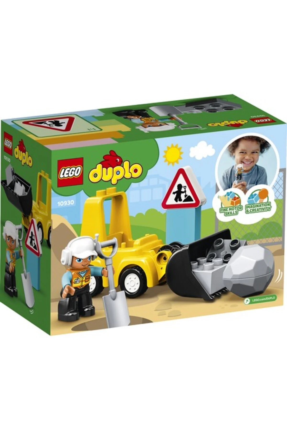 لگو و اسباب بازی های ساخت محور بولدوزر DUPLO 10930 از ترکیه LEGO