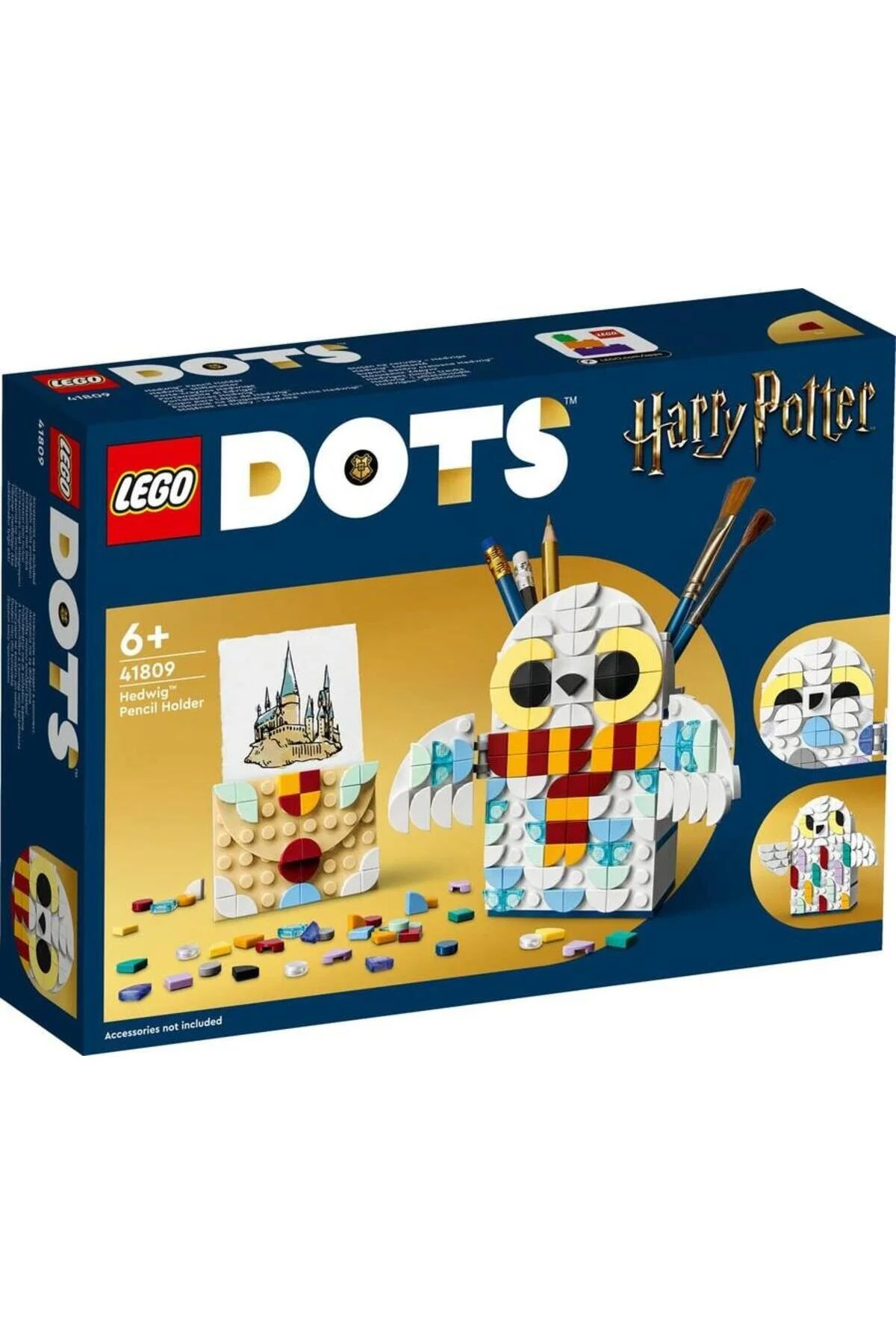 LEGO لگو ست میز تحریر تزئینی Dots Hedwig Holder 41809 DIY (518 عدد)