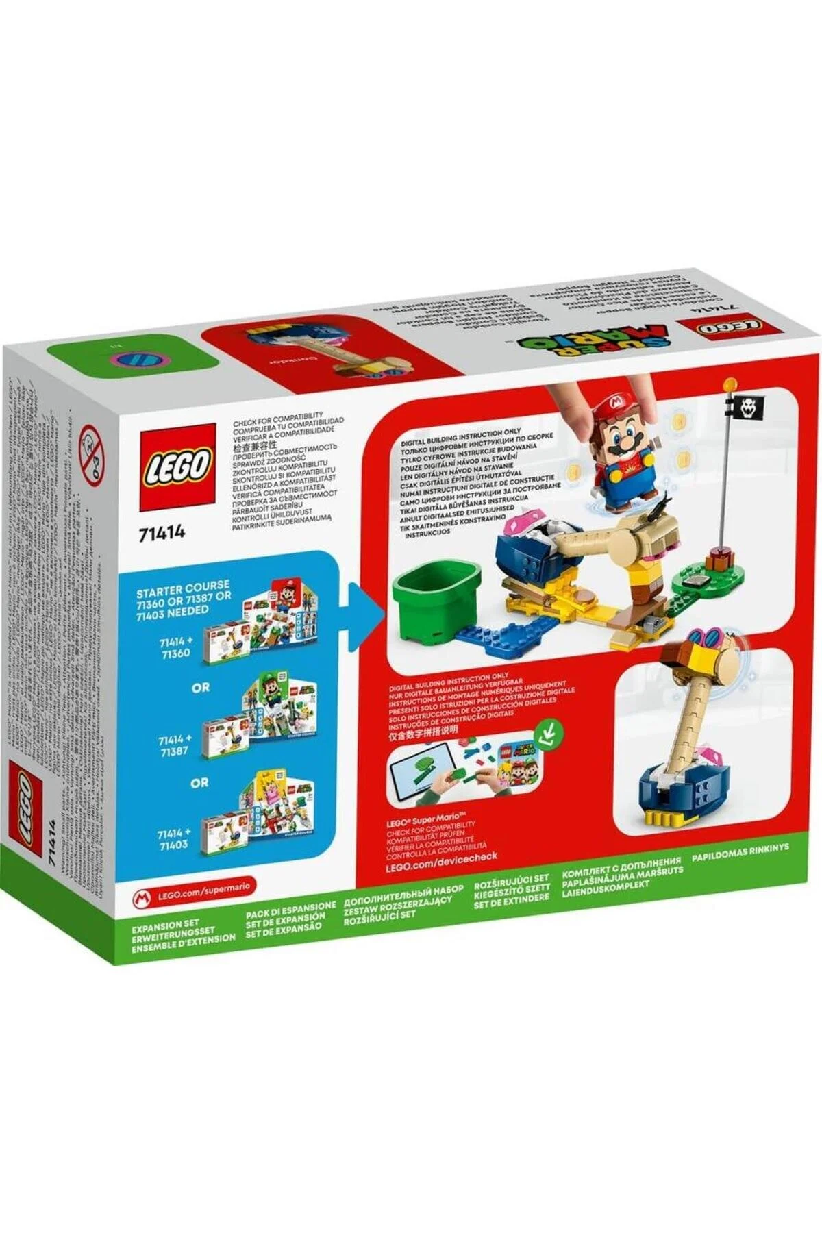 لگو و اسباب بازی های ساخت محور SUPER MARIO 71414 NOGGIN BOPPER CONKDOR LEGO