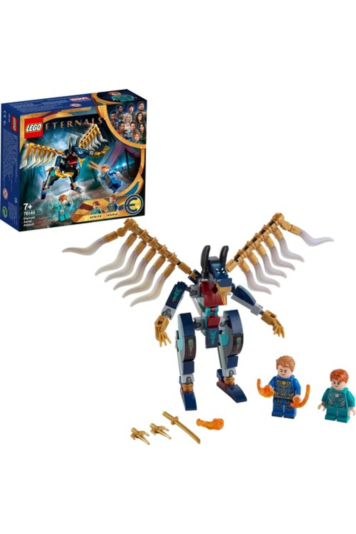 LEGO Marvel Eternals Air Raid 76145 - Creative Toy Building Set (133 Pieces)