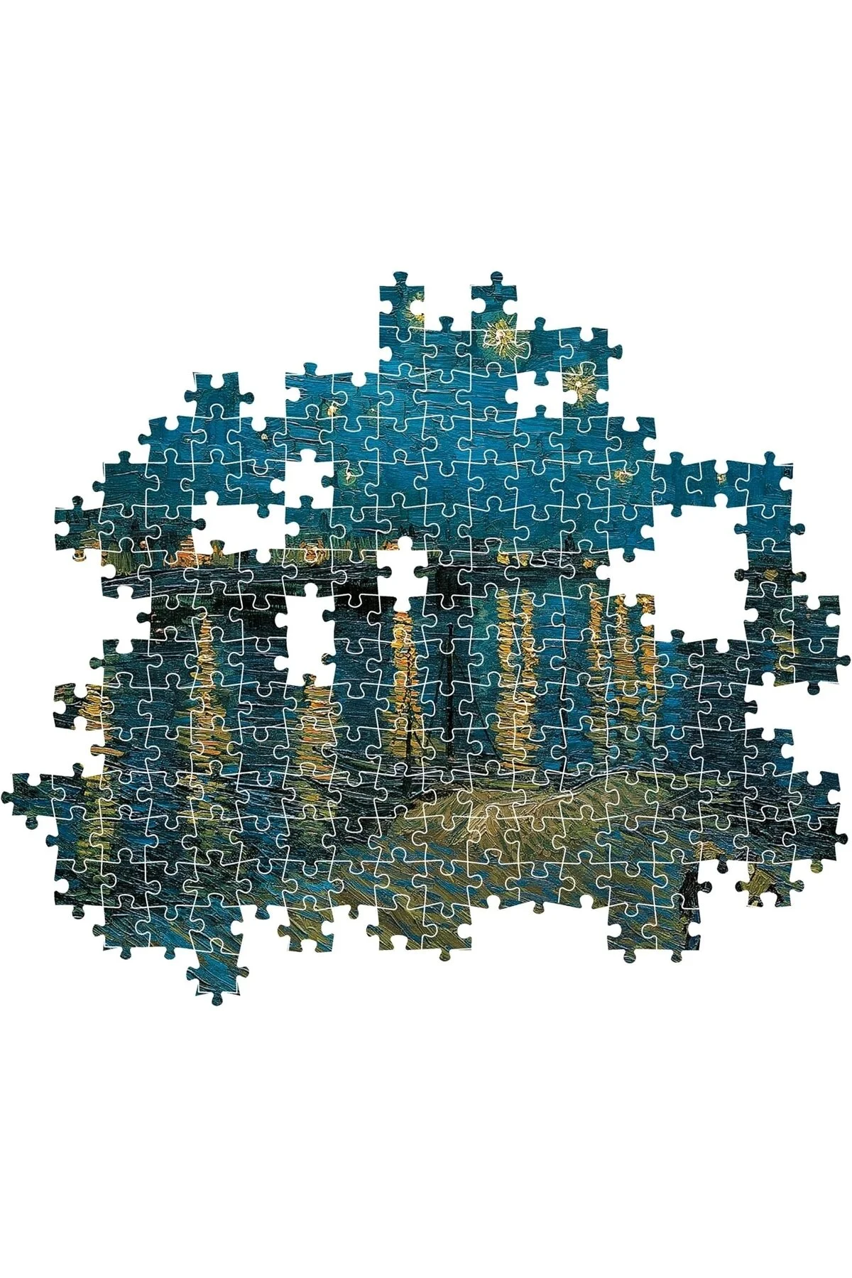 پازل 39789 MUSEUM COLLECTION STAR NIGHT 1000 قطعه Clementoni