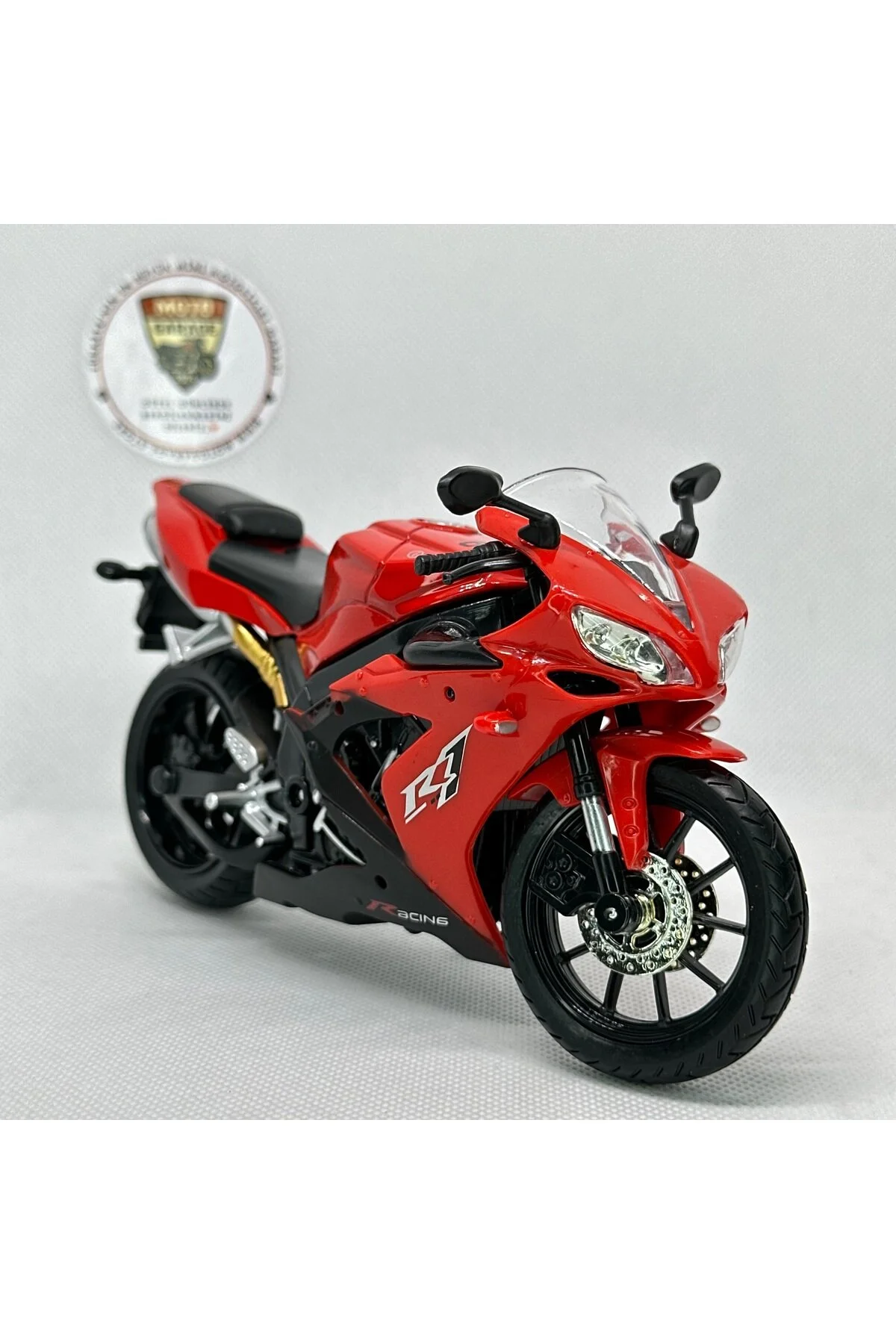 مدل خودرو موتورسیکلت یاماها YZF R1 RED 1:12 ALLOY DIECAST MODEL – فلزی اورجینال Alloy Models