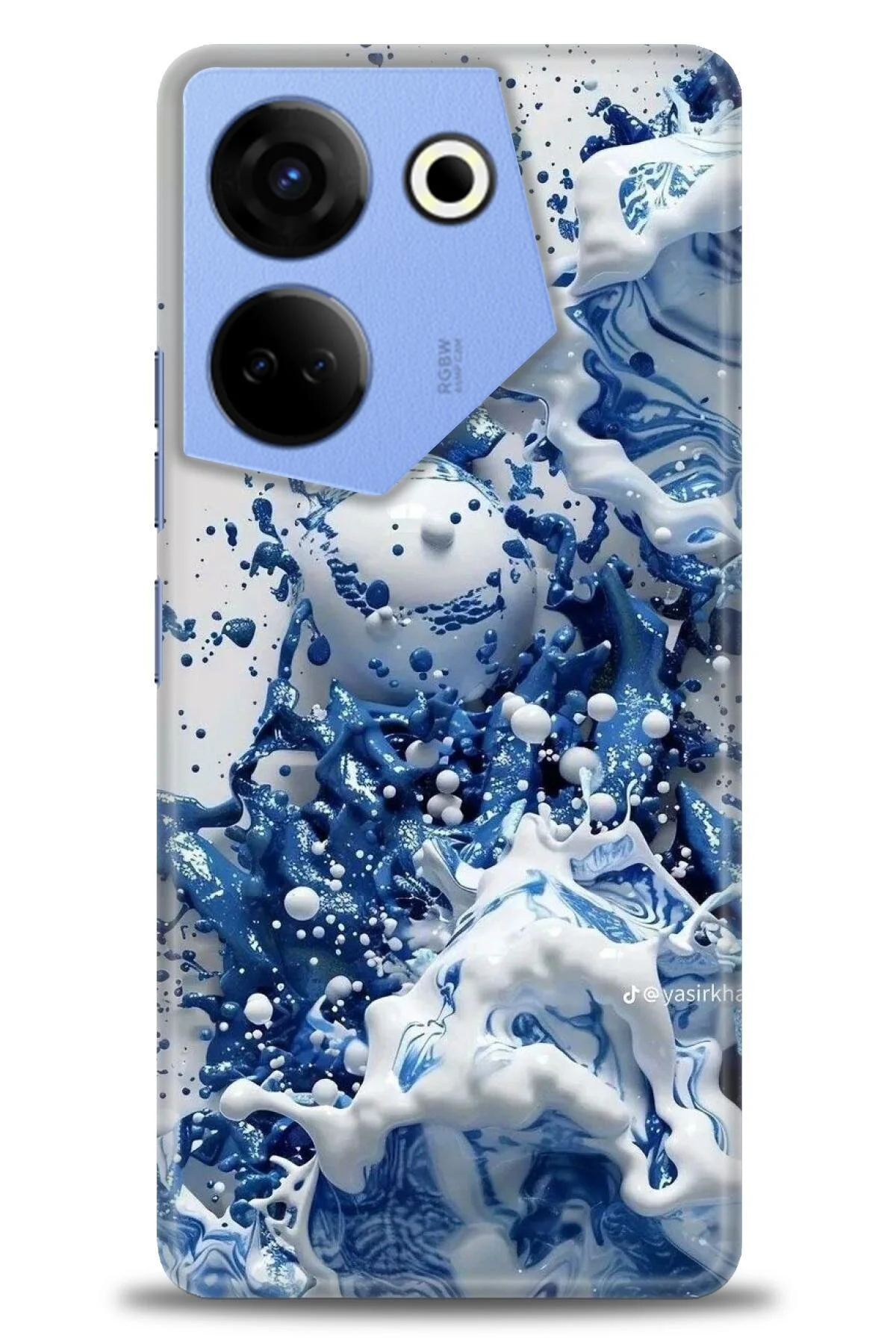 کاور و قاب جلد پرینت شده HD CAMON 20 PRO 4G CASE 327 TECNO