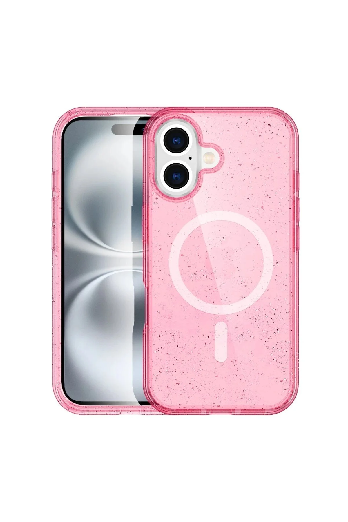 کاور و قاب محافظ IPHONE 16 PLUS STAR MAGSAFE PINK NAJMADDIN6160 Najmaddin