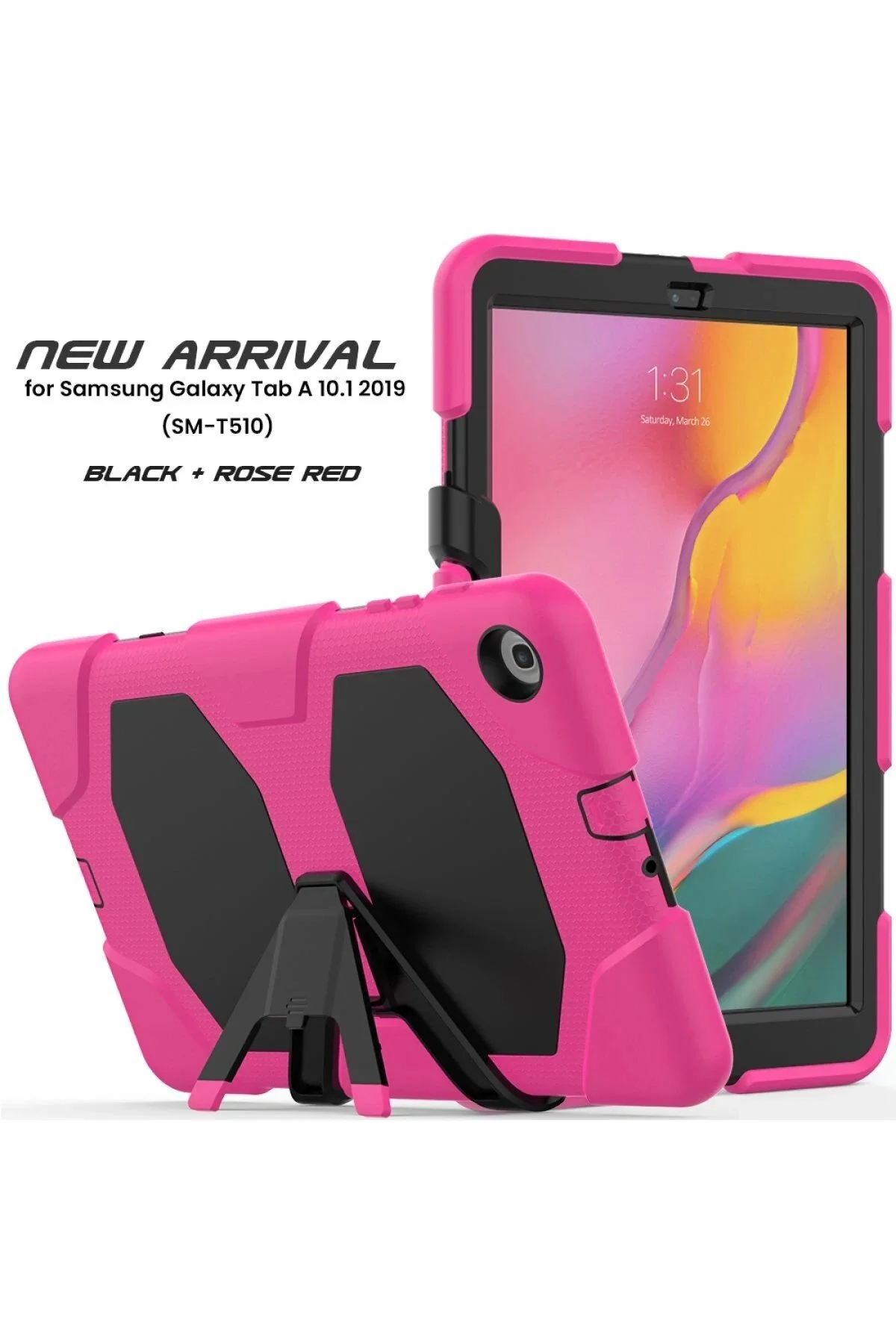 کاور تبلت جلد SAMSUNG GALAXY TAB A 10.1 COMPATIBLE CASE GRIFFIN PINK LİWORA