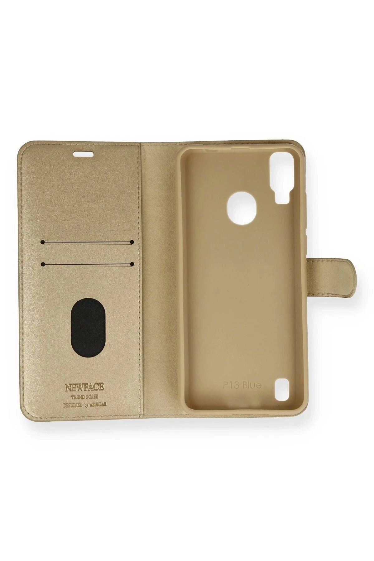 کاور و قاب REEDER P13 BLUE CASE TREND S PLUS COVER GOLD NAJMADDIN5209 Najmaddin