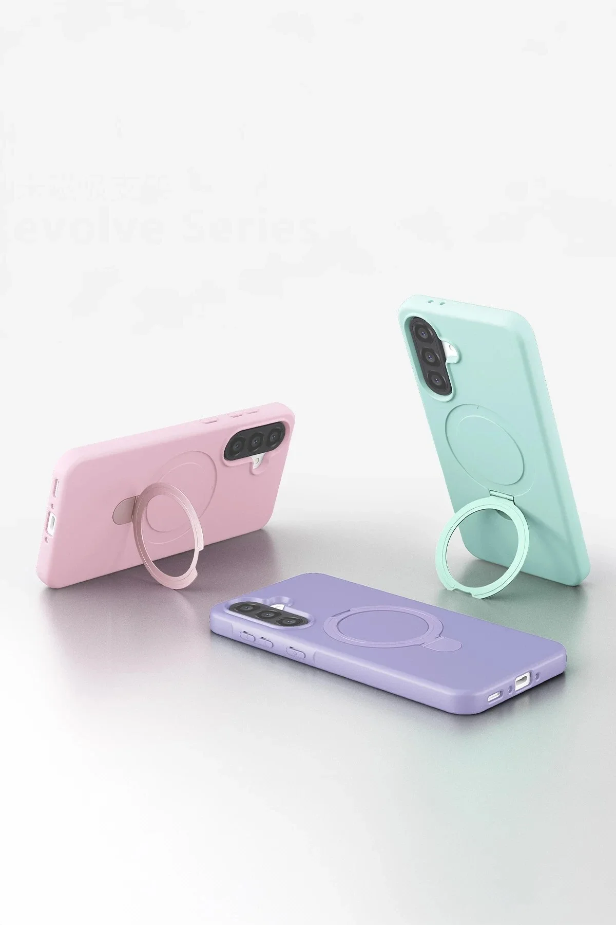 کاور و قاب روکش پایه MAGSAFE سامسونگ GALAXY A26 REGAL نارنجی TYGO3889 toyigoo
