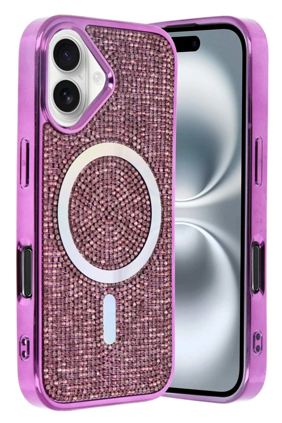 کاور و قاب APPLE IPHONE 16 HELEN MAGSAFE COVER DEEP PURPLE TYGO7025 toyigoo