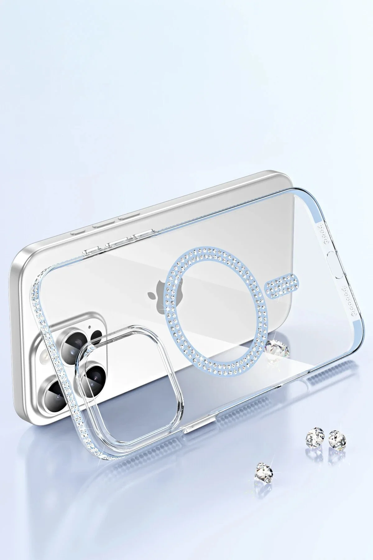 کاور و قاب MOVE STONE MAGSAFE سازگار با IPHONE 14 PRO MAX مشکی UYAAL1754 Genel Markalar