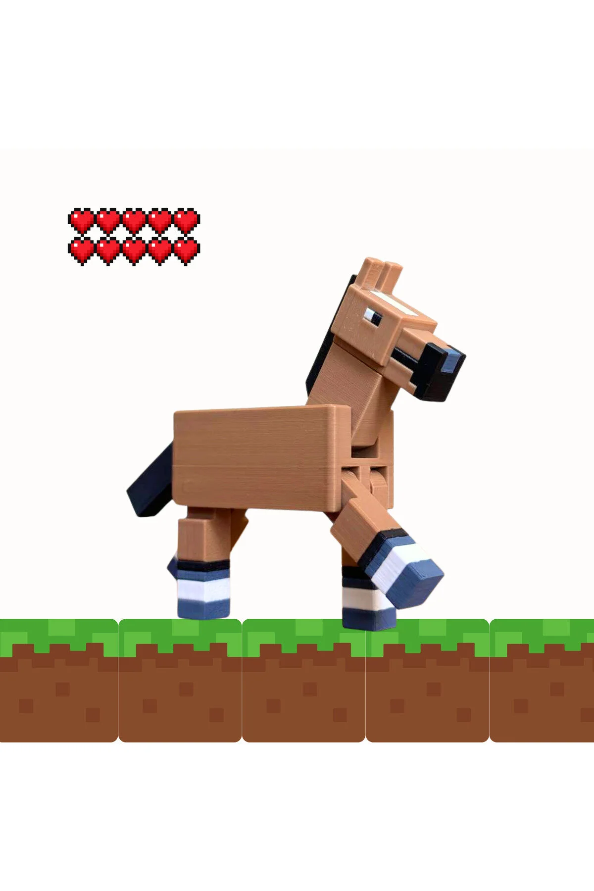 فیگور اسب با موضوع MINECRAFT – فن آرت تزئینی بازی Three Dittle Birds