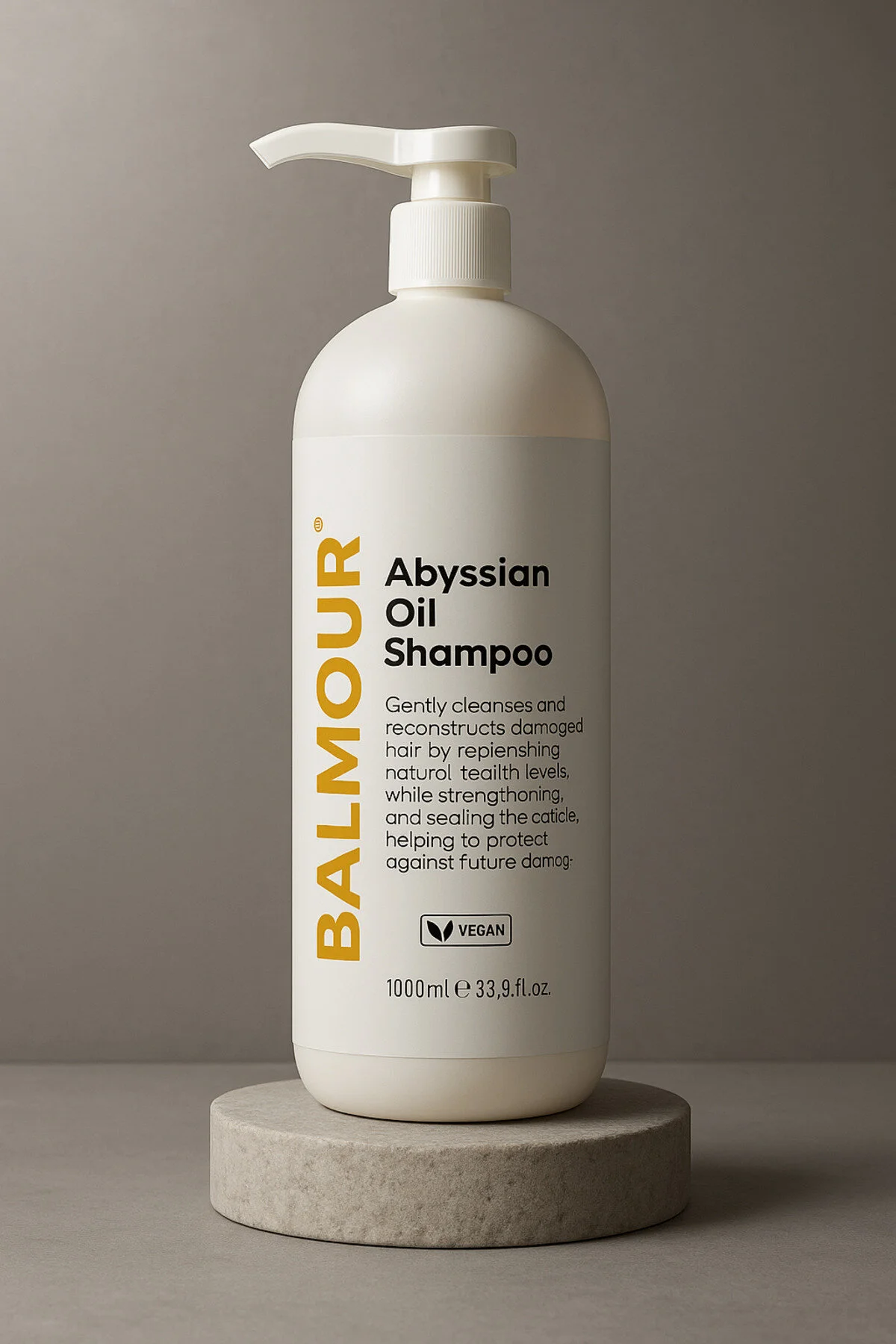 شامپو روغن حبشی میل اورجینال BALMOUR