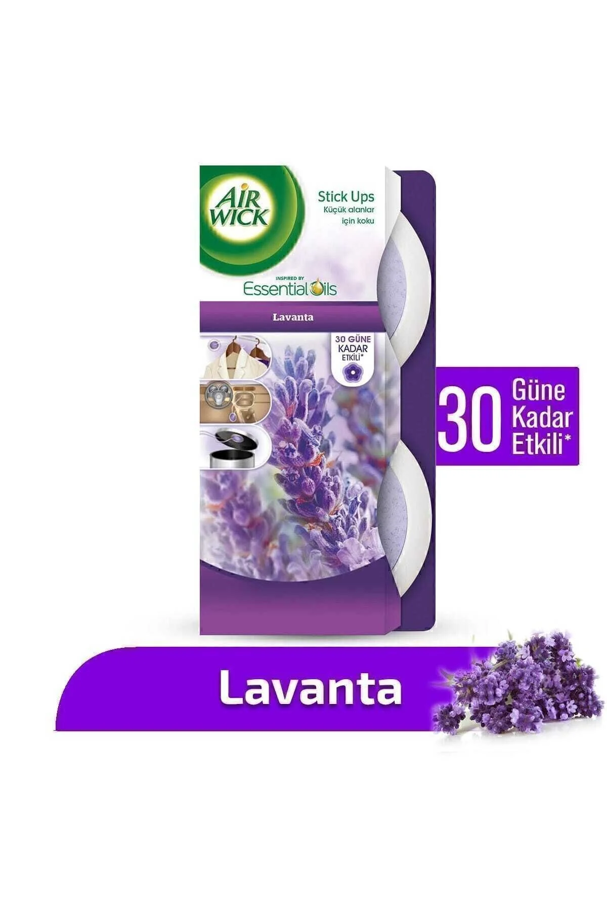 بوگیر و تصفیه کننده هوا مردانه زنانه عطر اتاق دوبل اسطوخودوس استیک آپ 360 میلی لیتری Air Wick