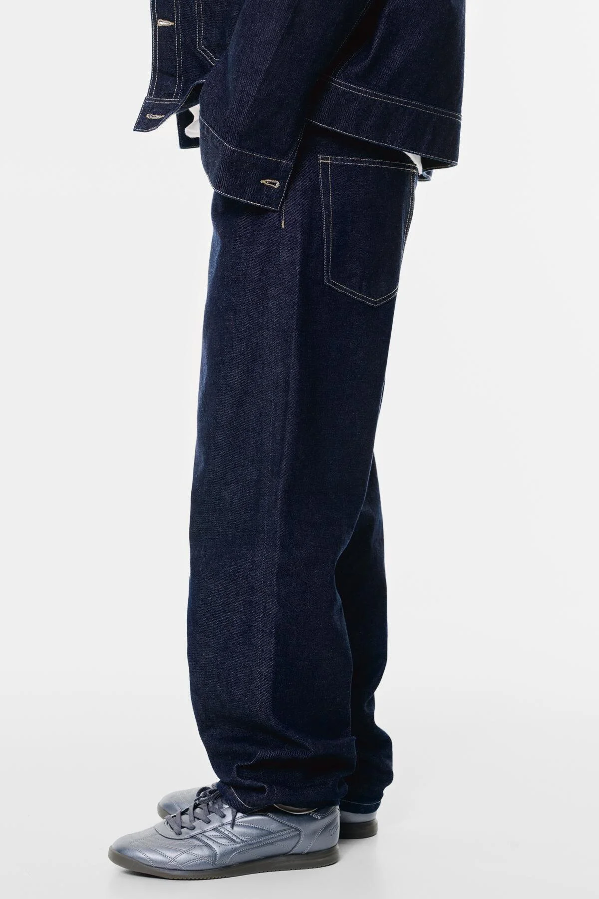 شلوار جین بریده فراوان اورجینال Pull & Bear
