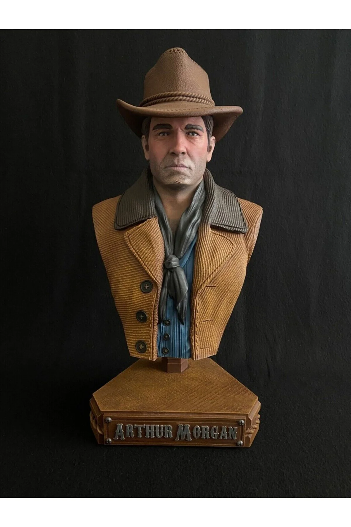 فیگور آرتور مورگان RED DEAD REDEMPTION FIGURE RDR2 نیم تنه 30 سانتی متری سایز بزرگ FOLİNZA