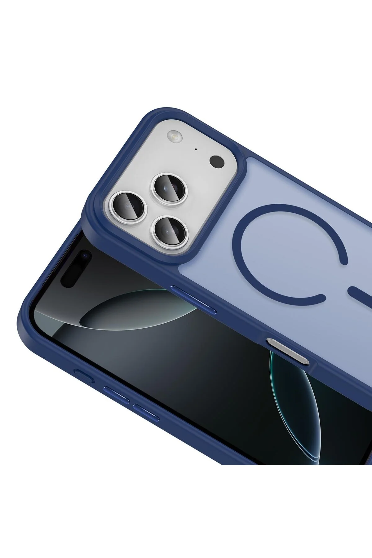 کاور و قاب IPHONE 17 PRO سازگار با لبه های پلاستیکی پوسیده شده Dost