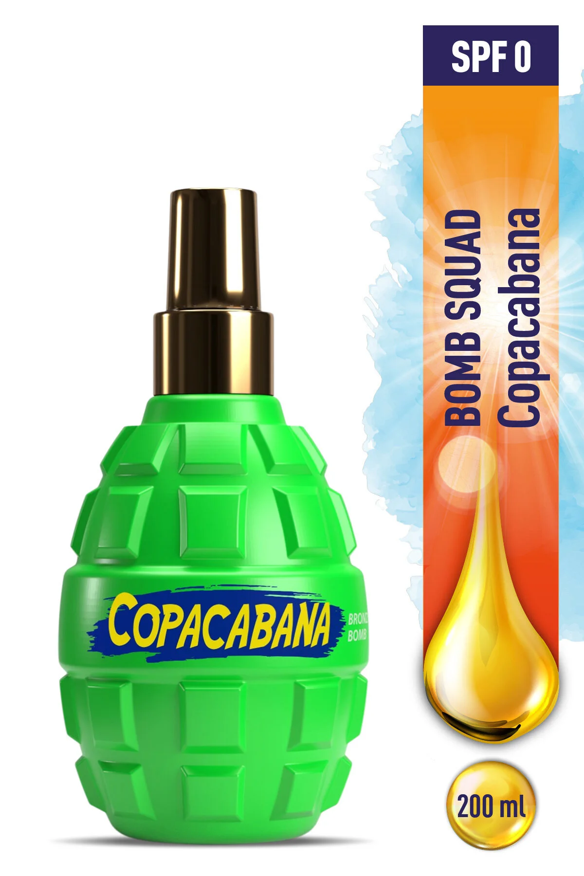 برنزه کننده بمب برنزینگ COPACABANA 200 میل Eda Taşpınar