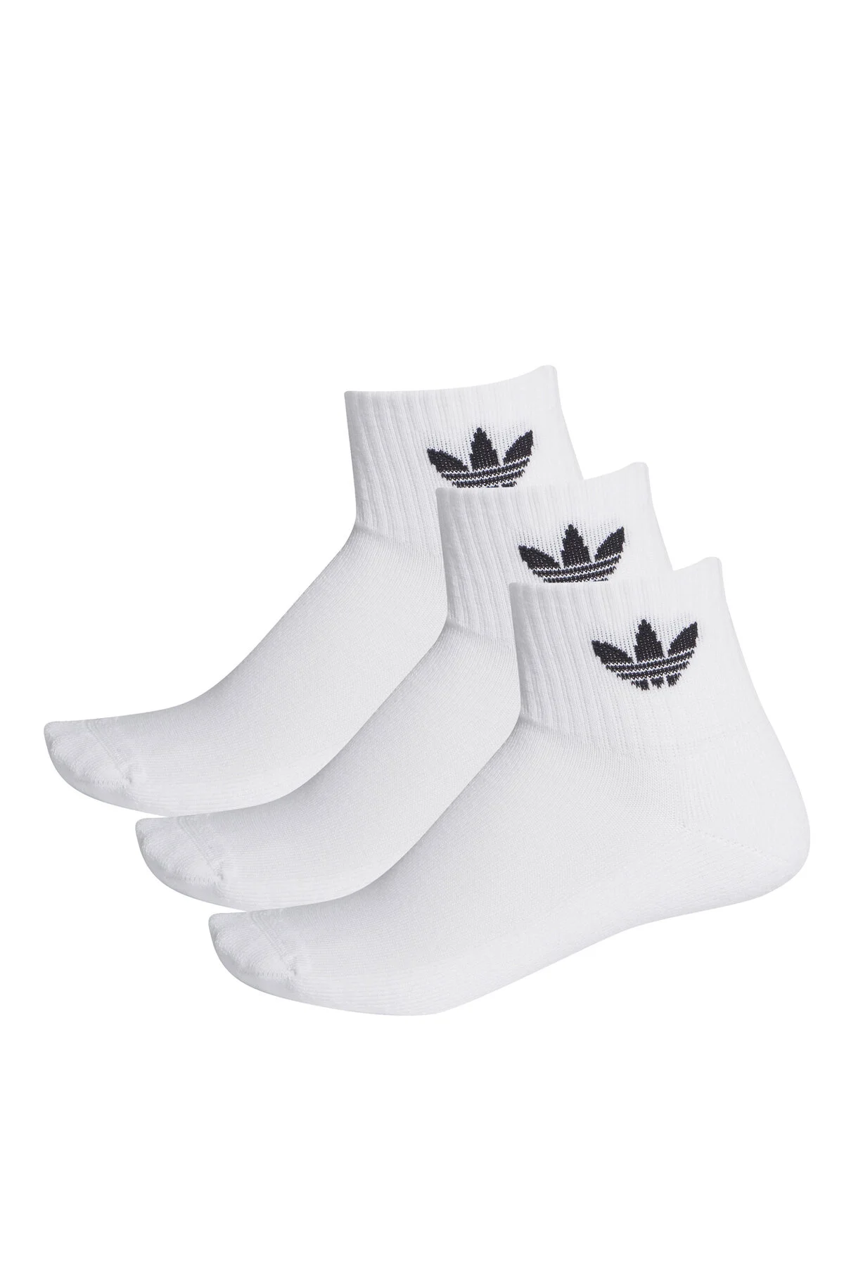 جوراب مردانه و زنانه میانه 3 جفت اورجینال adidas