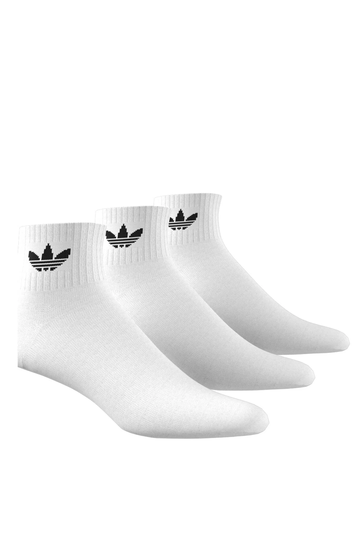 جوراب مردانه و زنانه میانه 3 جفت اورجینال adidas