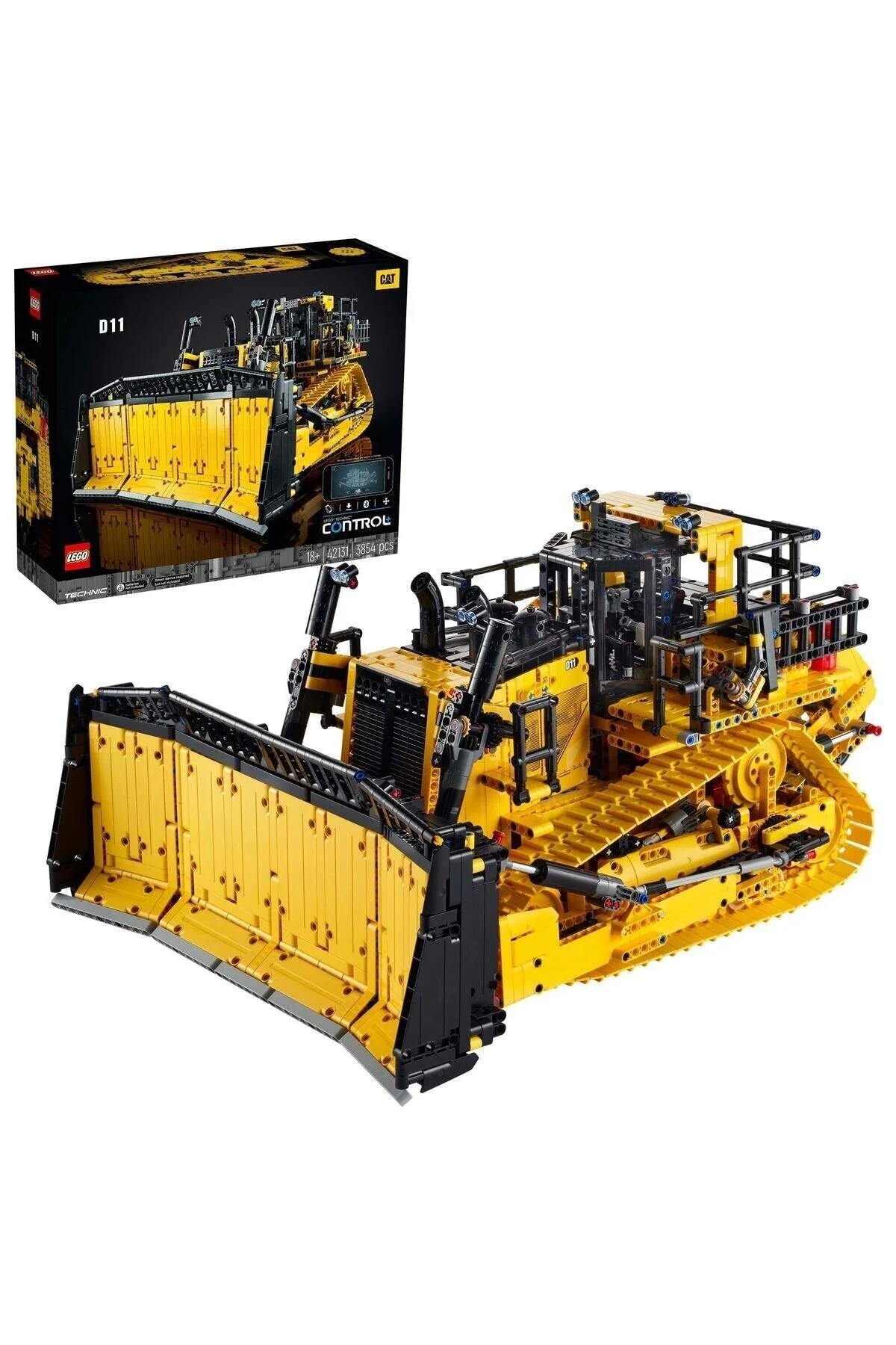 لگو و اسباب بازی های ساخت محور ست ساختمانی TECHNIC CAT D11T BULDOZER 42131 مدل وفاداری یک ماشین 3854 قطعه از ترکیه LEGO