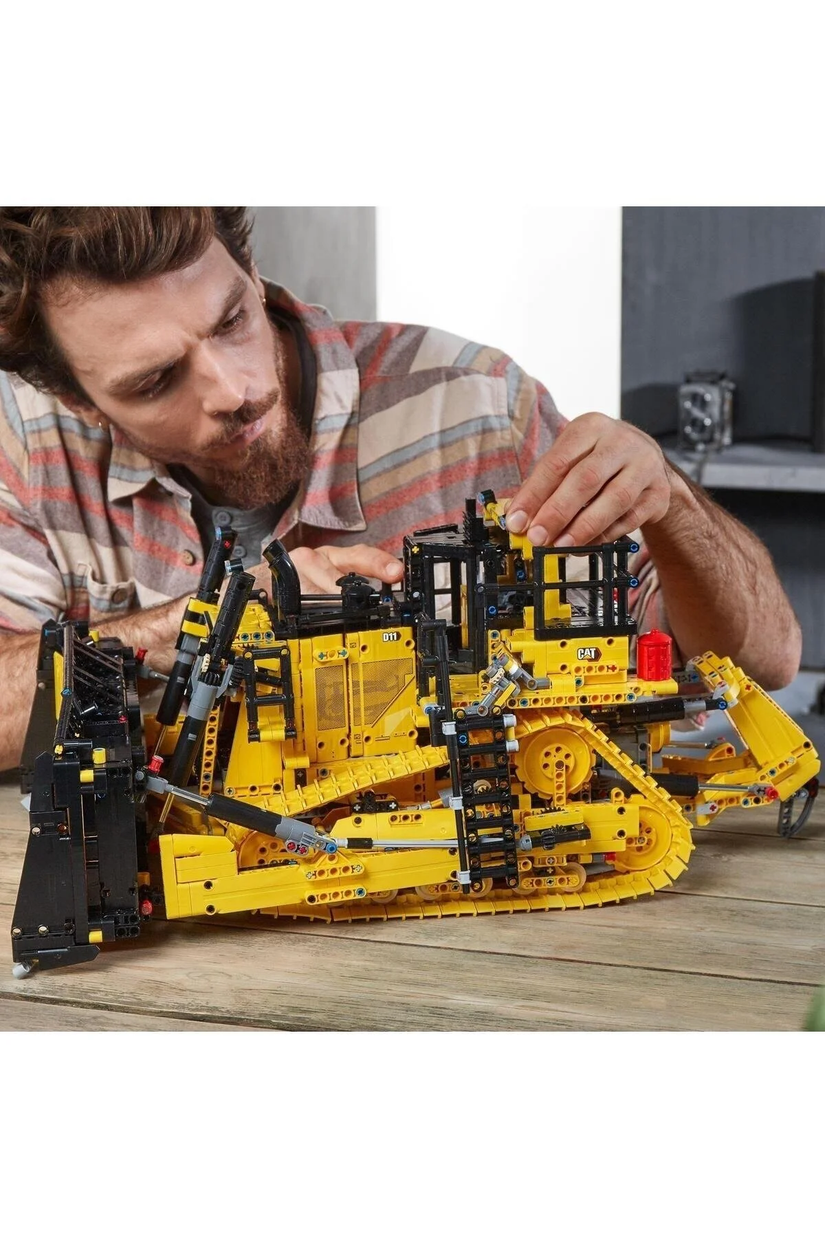 لگو و اسباب بازی های ساخت محور ست ساختمانی TECHNIC CAT D11T BULDOZER 42131 مدل وفاداری یک ماشین 3854 قطعه از ترکیه LEGO