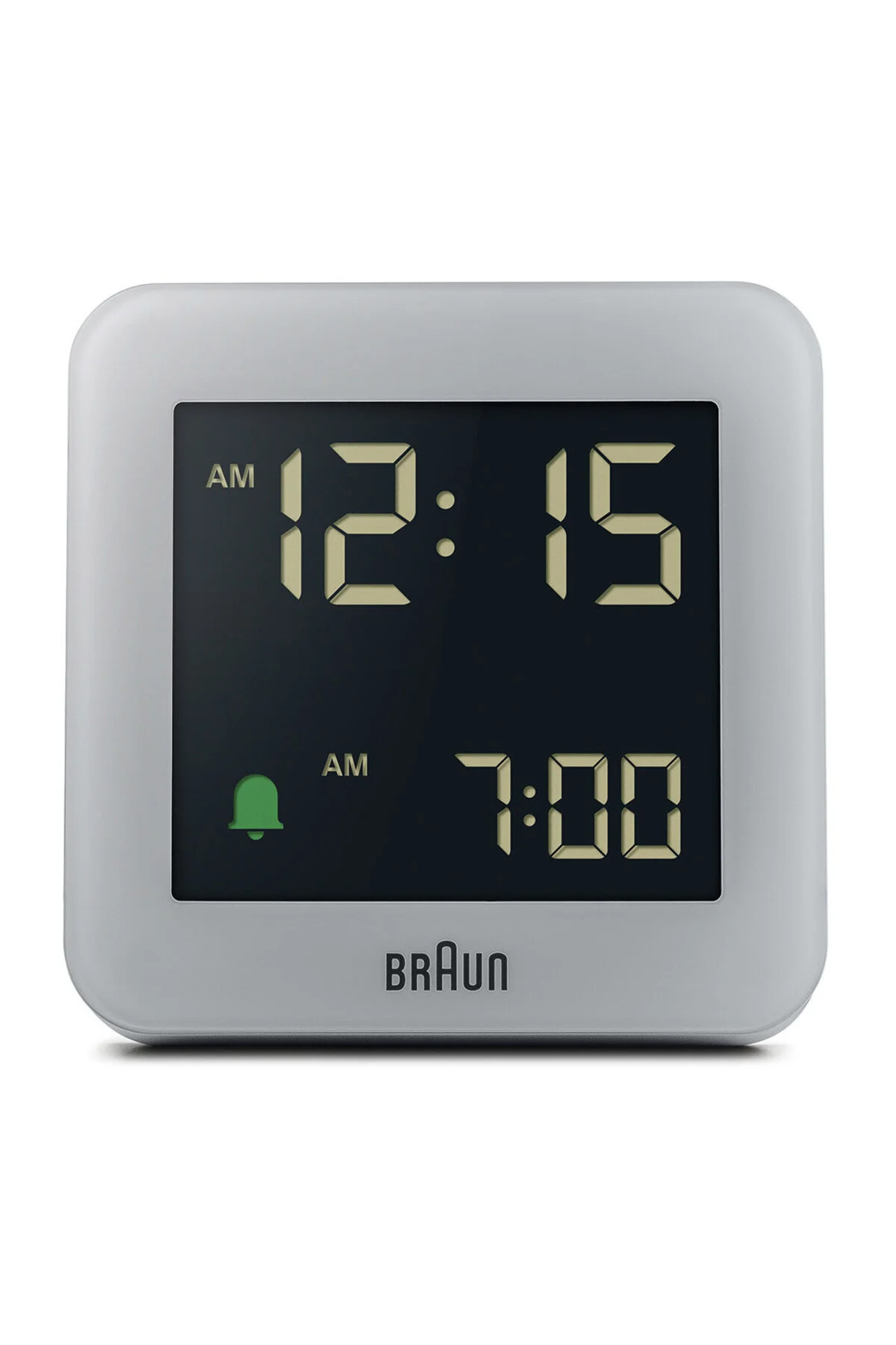 ساعت رومیزی میز هشدار دیجیتال BC09G خاکستری براون Braun