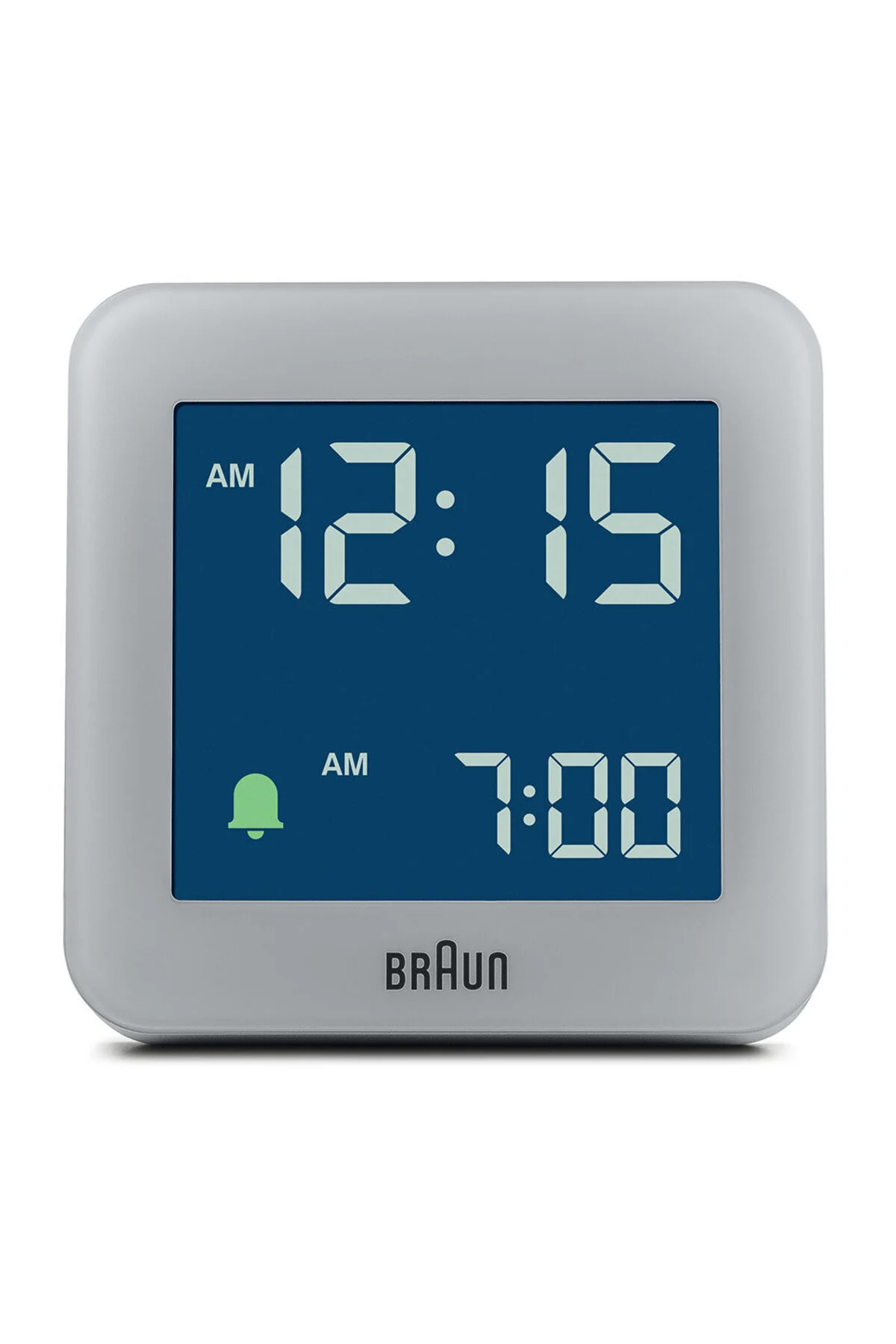 ساعت رومیزی میز هشدار دیجیتال BC09G خاکستری براون Braun