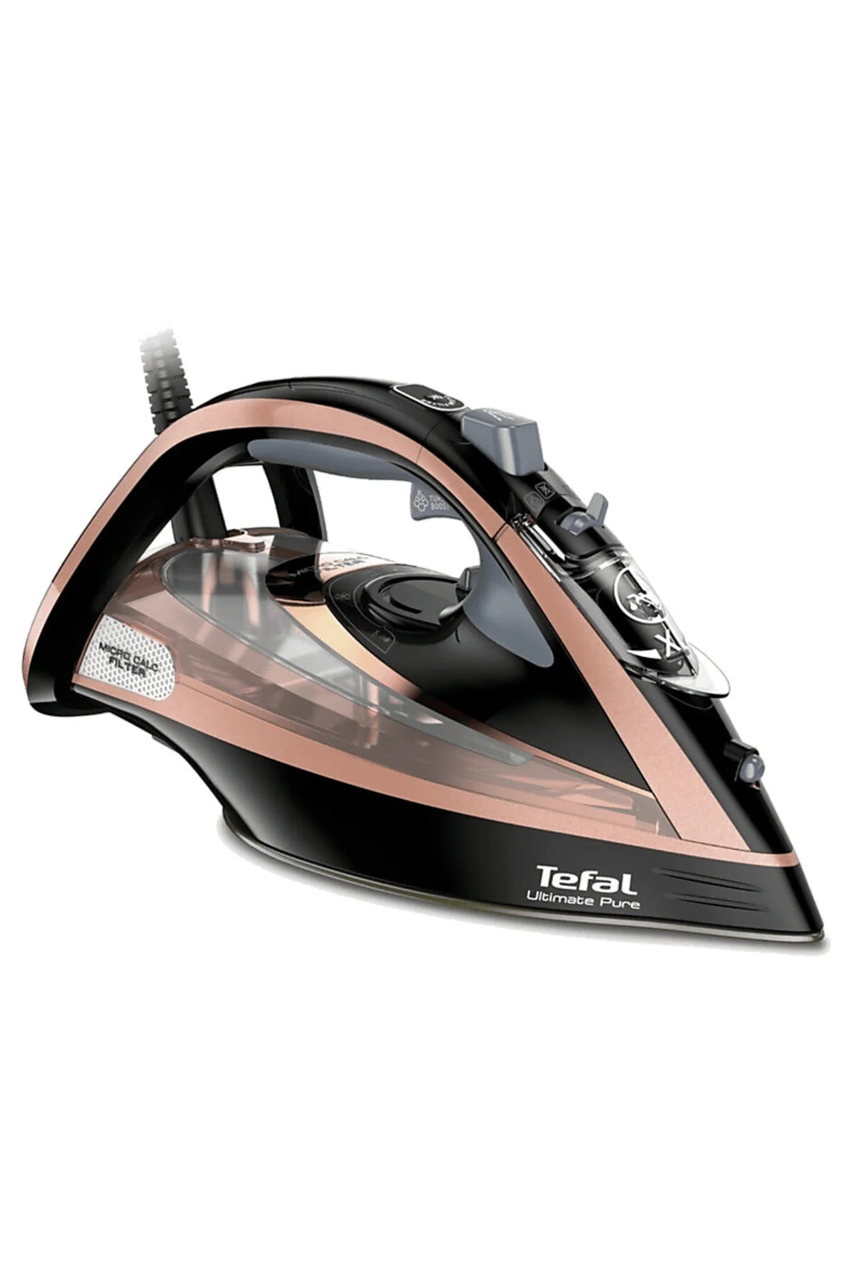 سایر لوازم خانگی هوشمند ULTIMATE PURE STEAM IRON مشکی BRONZE تفال TEFAL
