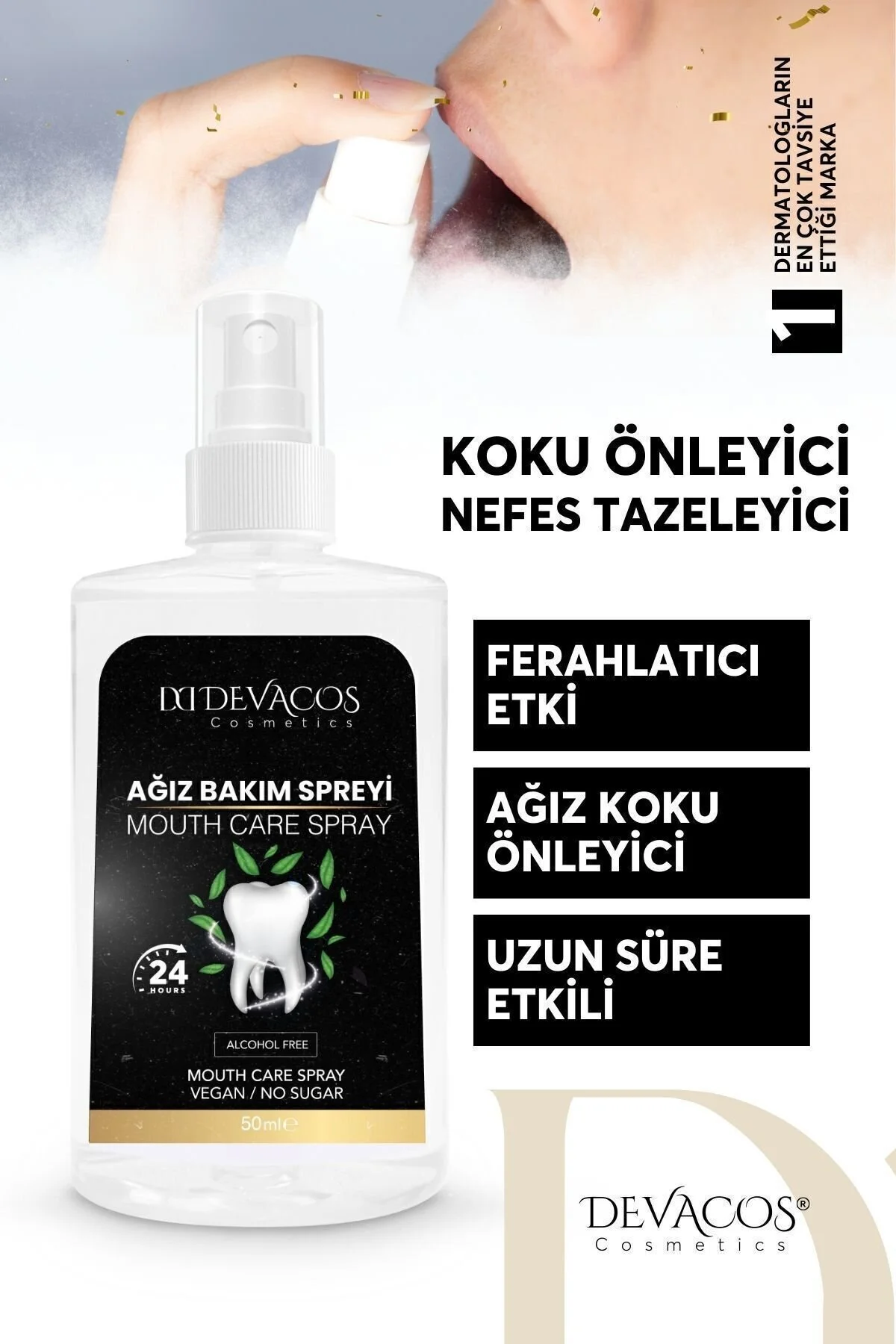 اسپری پیشگیری از بوی بد 50ML فوری 8 اورجینال DEVACOS