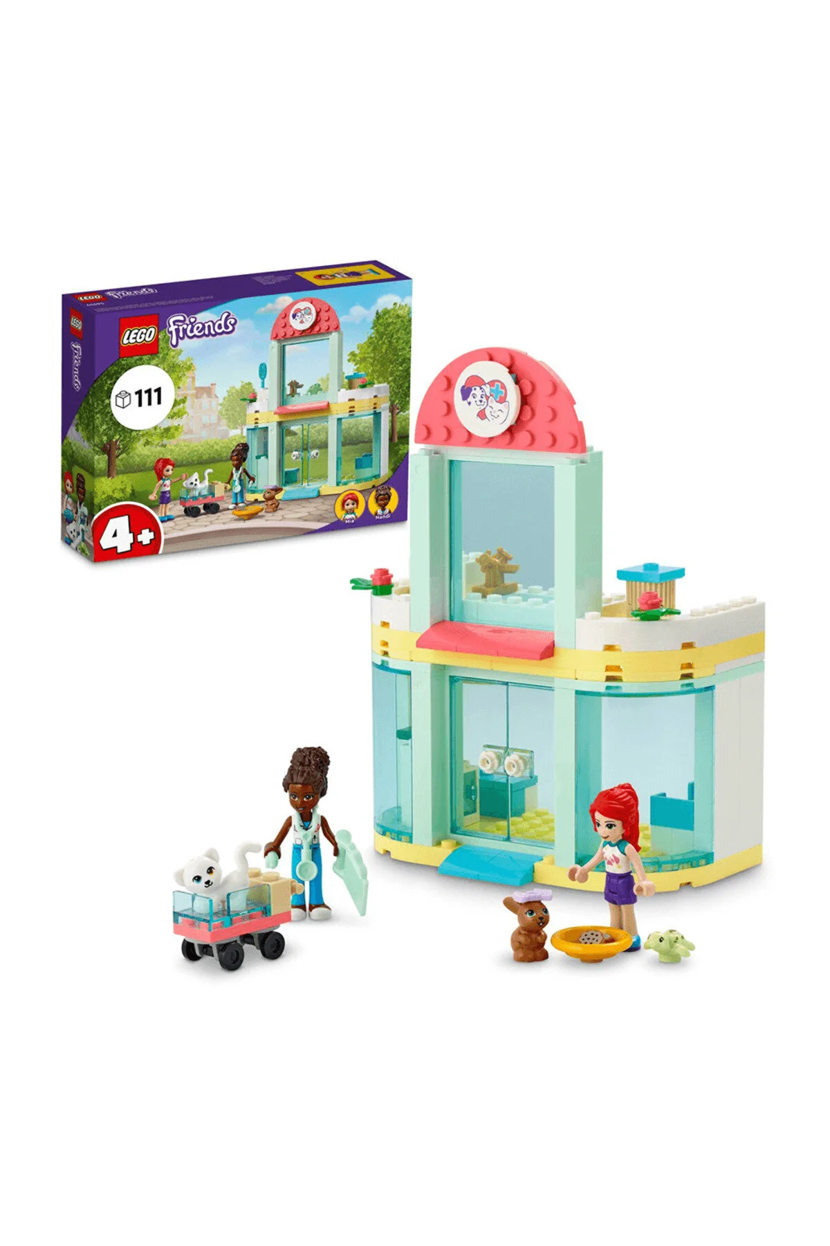 لگو دوستان کلینیک حیوان خانگی 41695 اورجینال LEGO