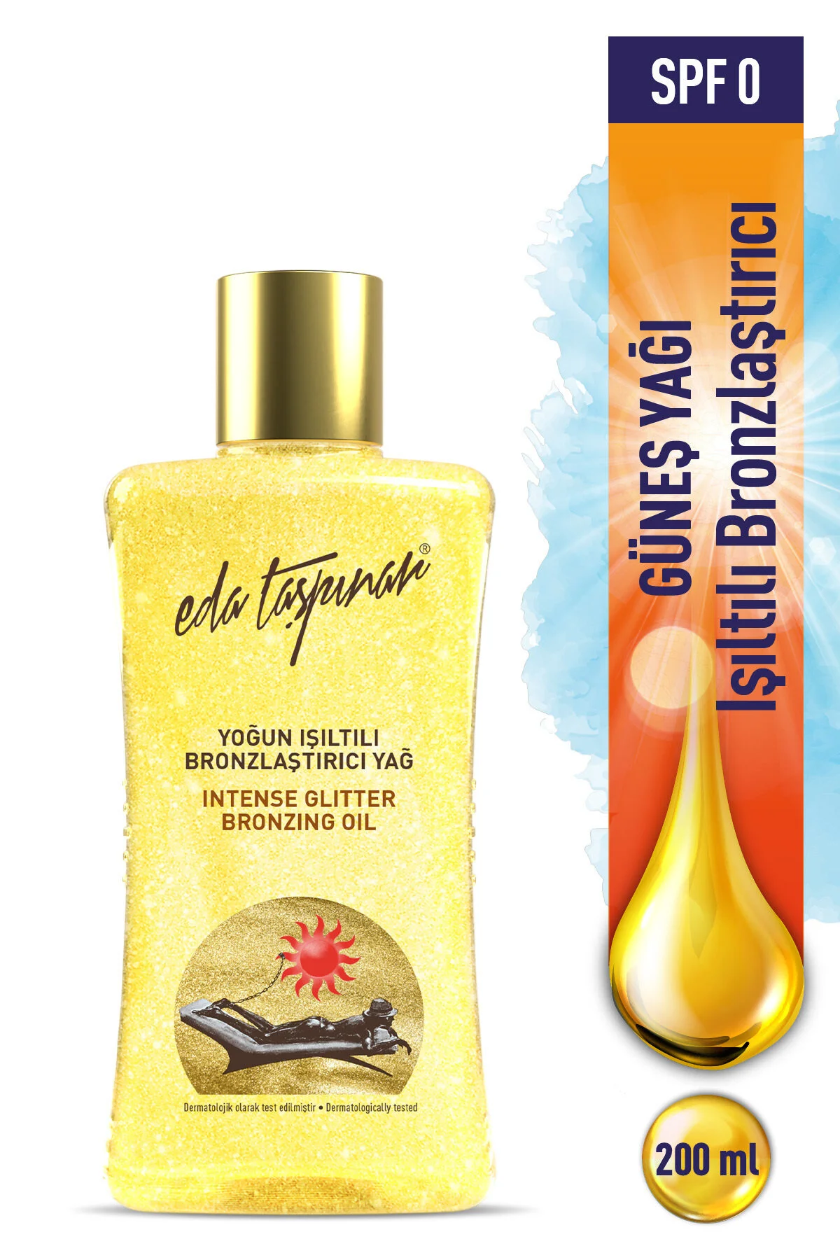 Eda Taşpınar روغن براق نقره ای تن‌دهنده موثر 200 میلی لیتر